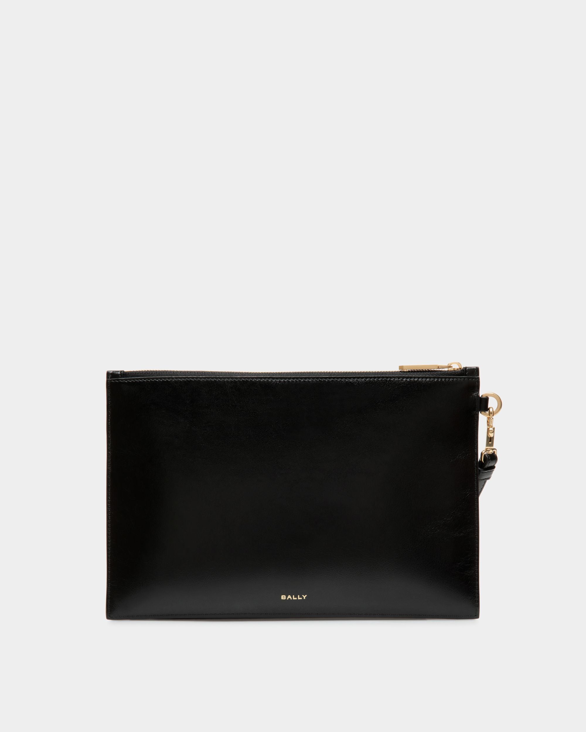 Easy Bally Pochette In Black Leather - Men's - Bally - 02