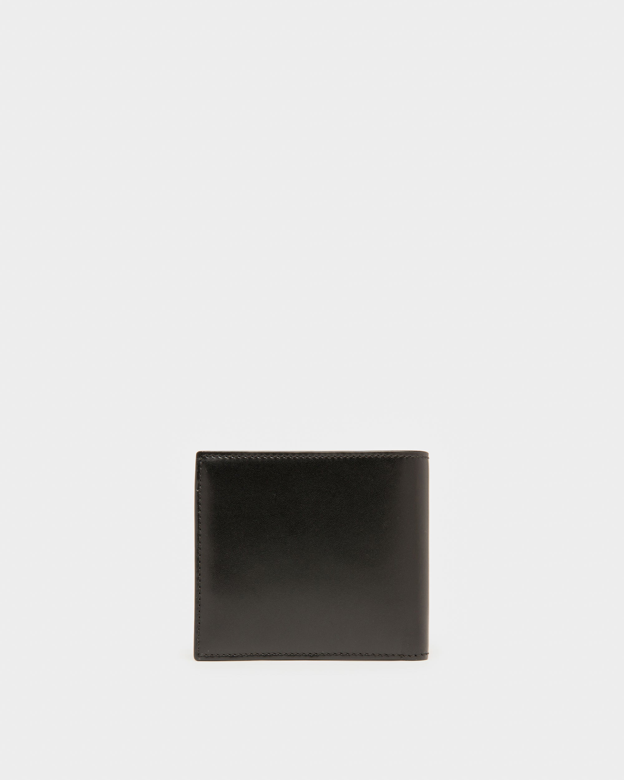 Scrasai Leather Wallet In Black - Men's - Bally - 02