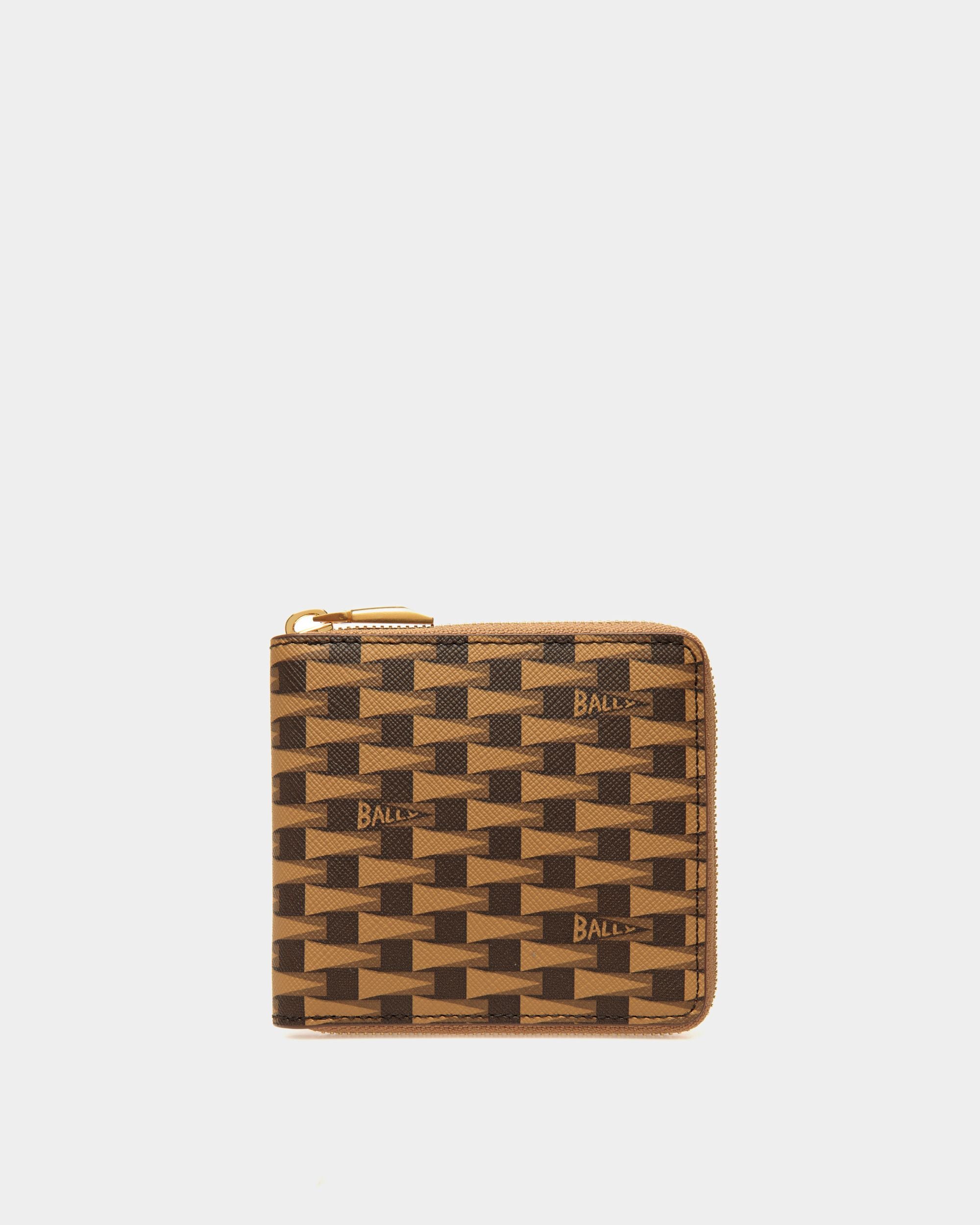 Pennant Coin Wallet In Desert TPU - Men's - Bally - 01