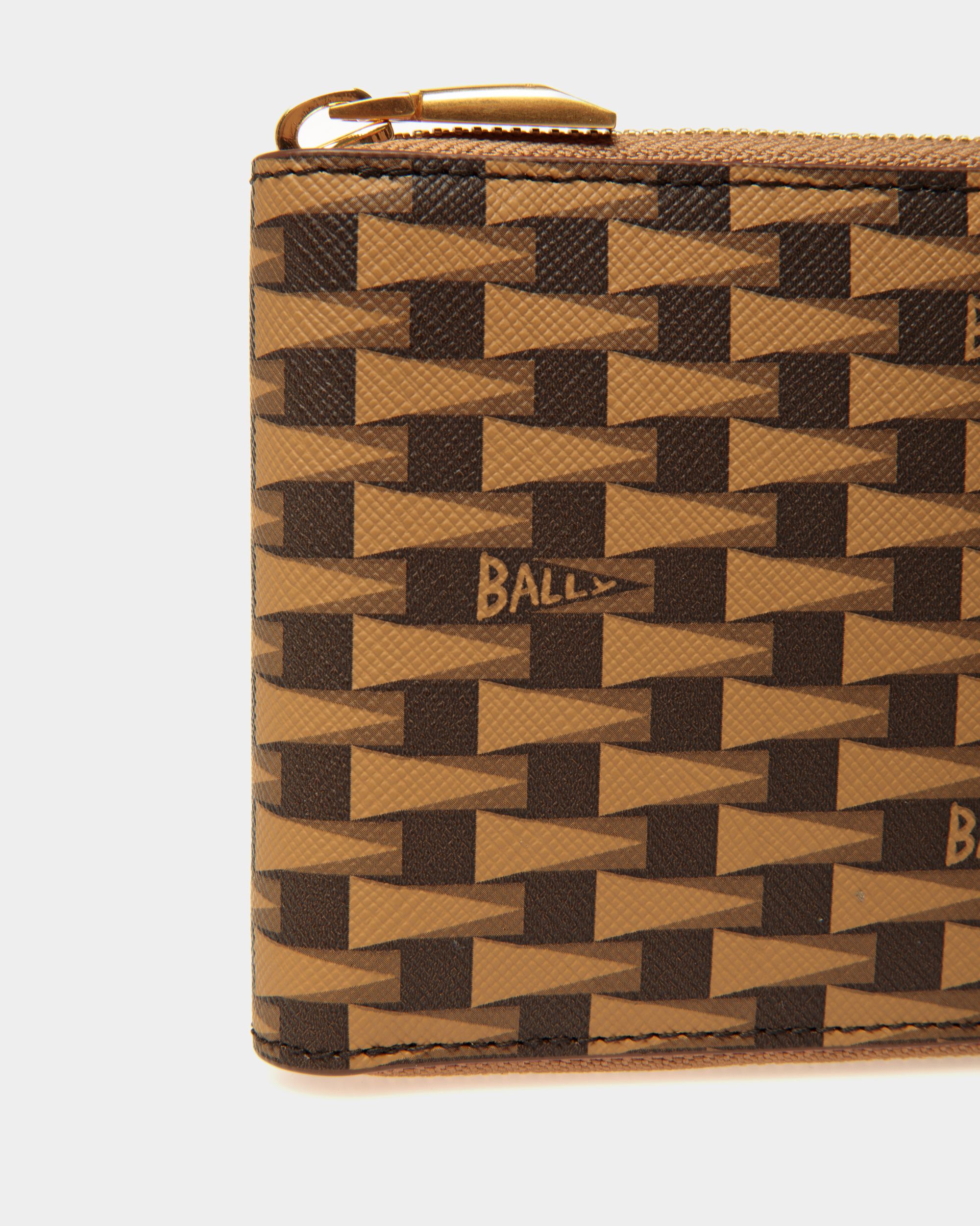 Pennant Coin Wallet In Desert TPU - Men's - Bally - 04