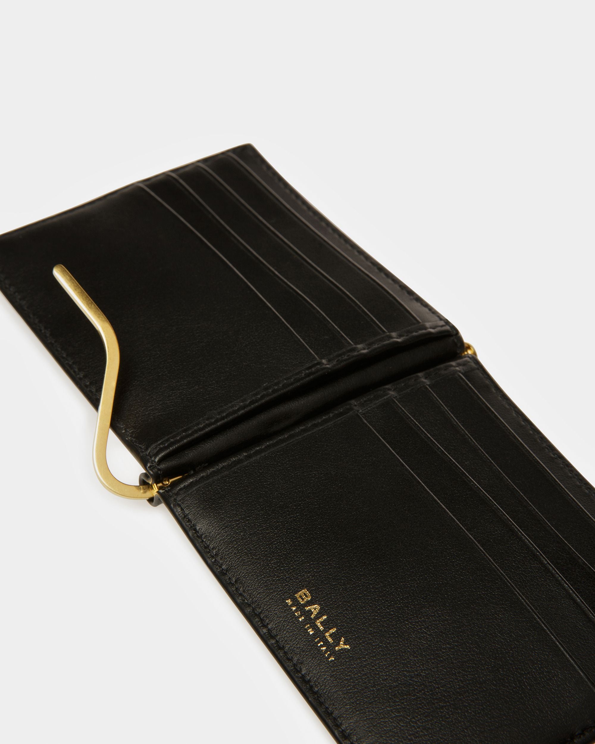 Bifold Clip Wallet In Sellier - Men's - Bally - 04