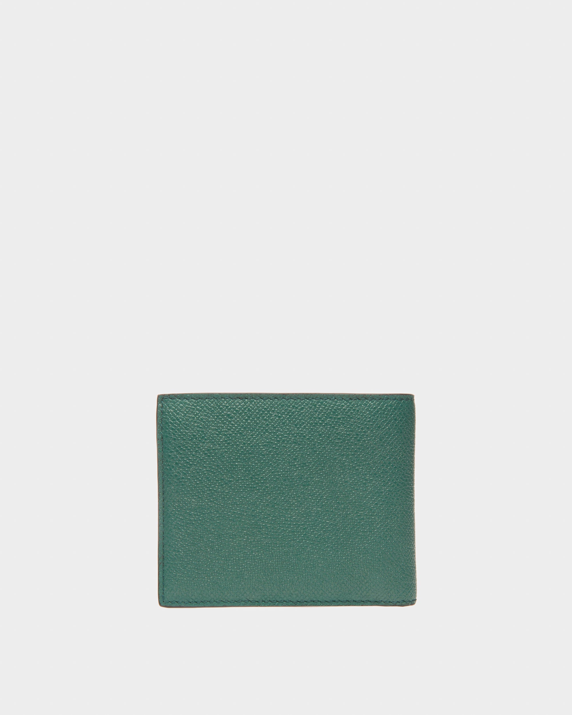 Bollen Leather Wallet In Green - Men's - Bally - 02