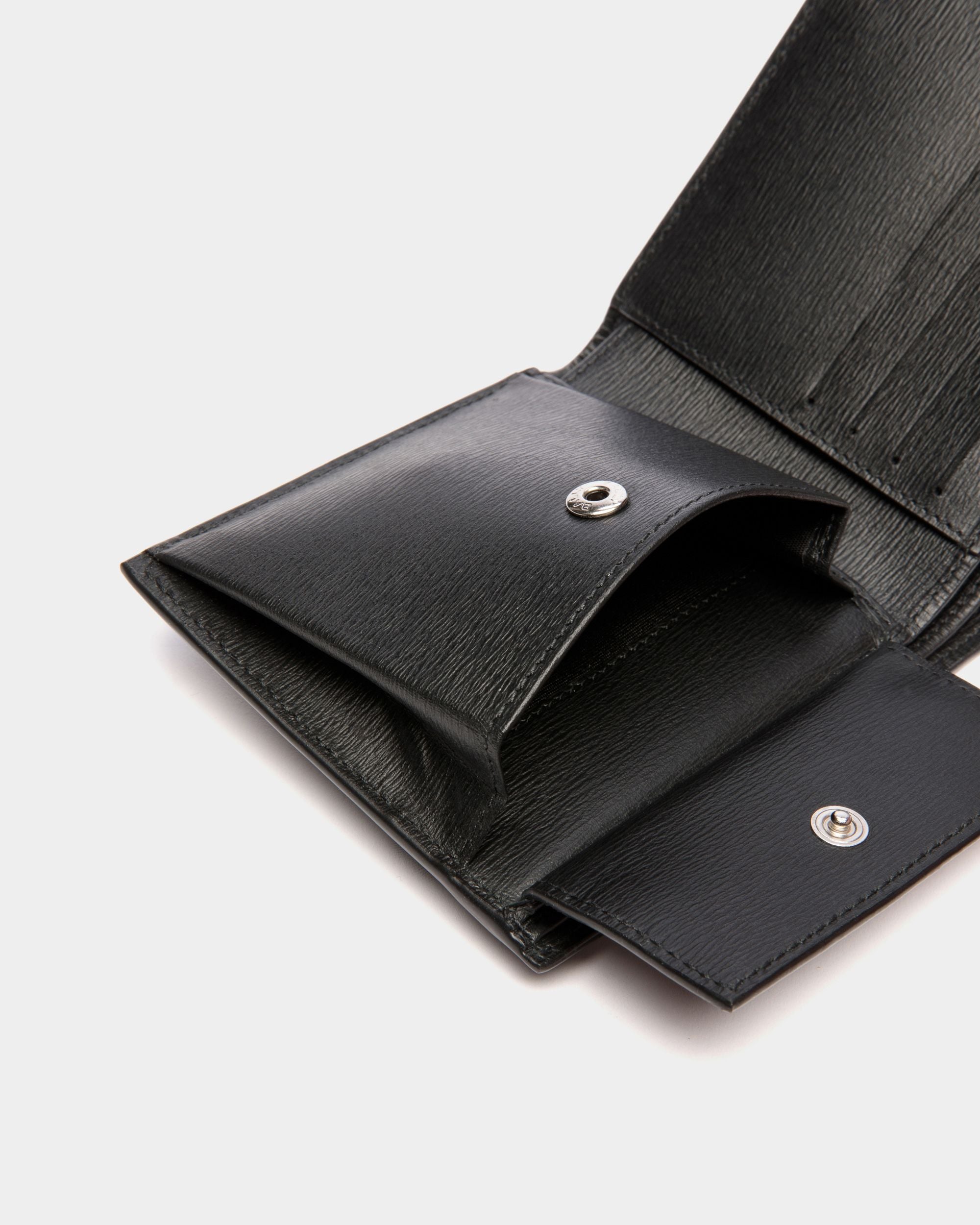 Crossing Bifold Wallet in Leather - Men's - Bally - 04