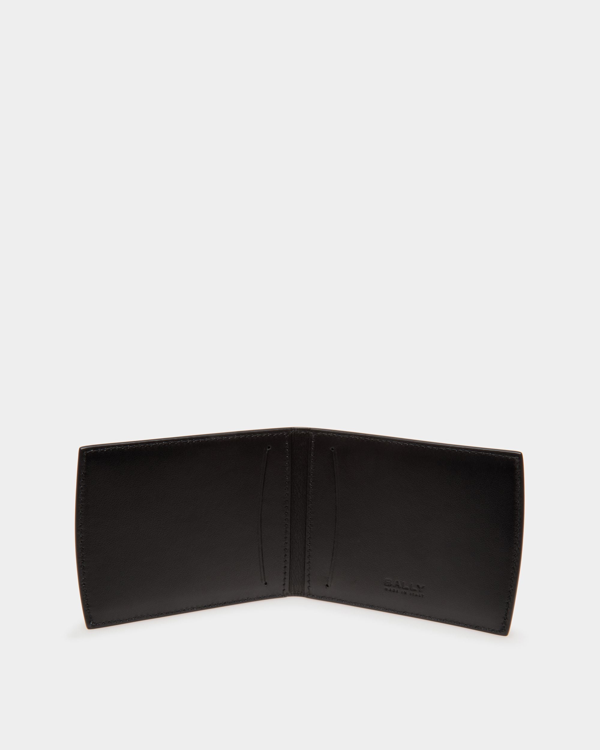 Busy Bally Bifold Wallet in Black Leather - Men's - Bally - 03