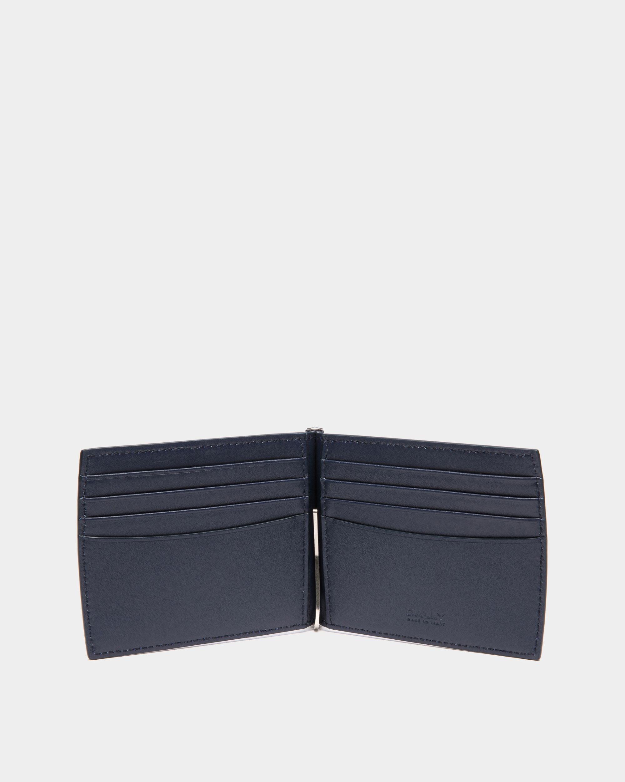 Busy Bally Bifold Wallet in Crocodile Print Leather - Men's - Bally - 03