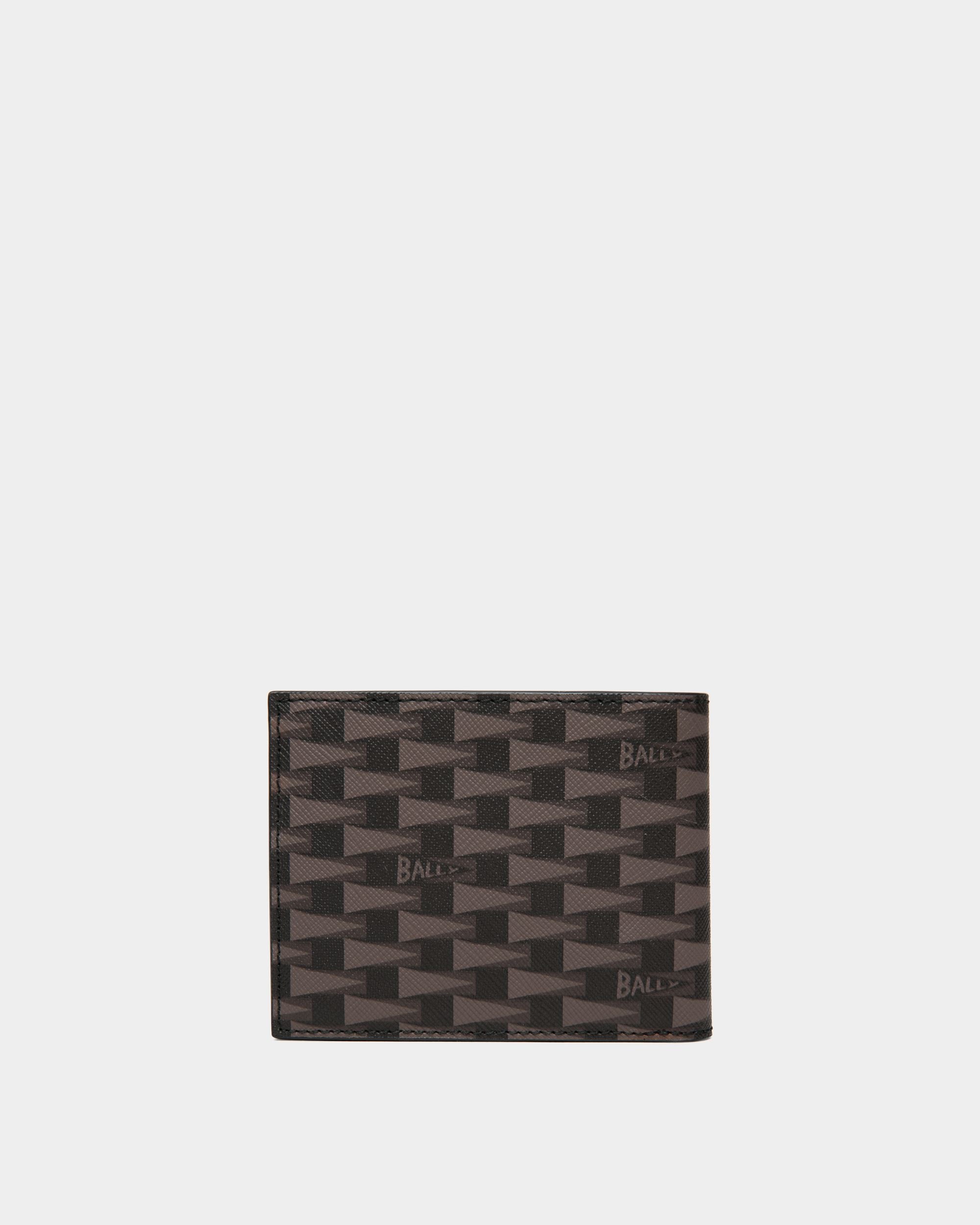 Pennant Bifold in Black Pennant Motif - Men's - Bally - 02