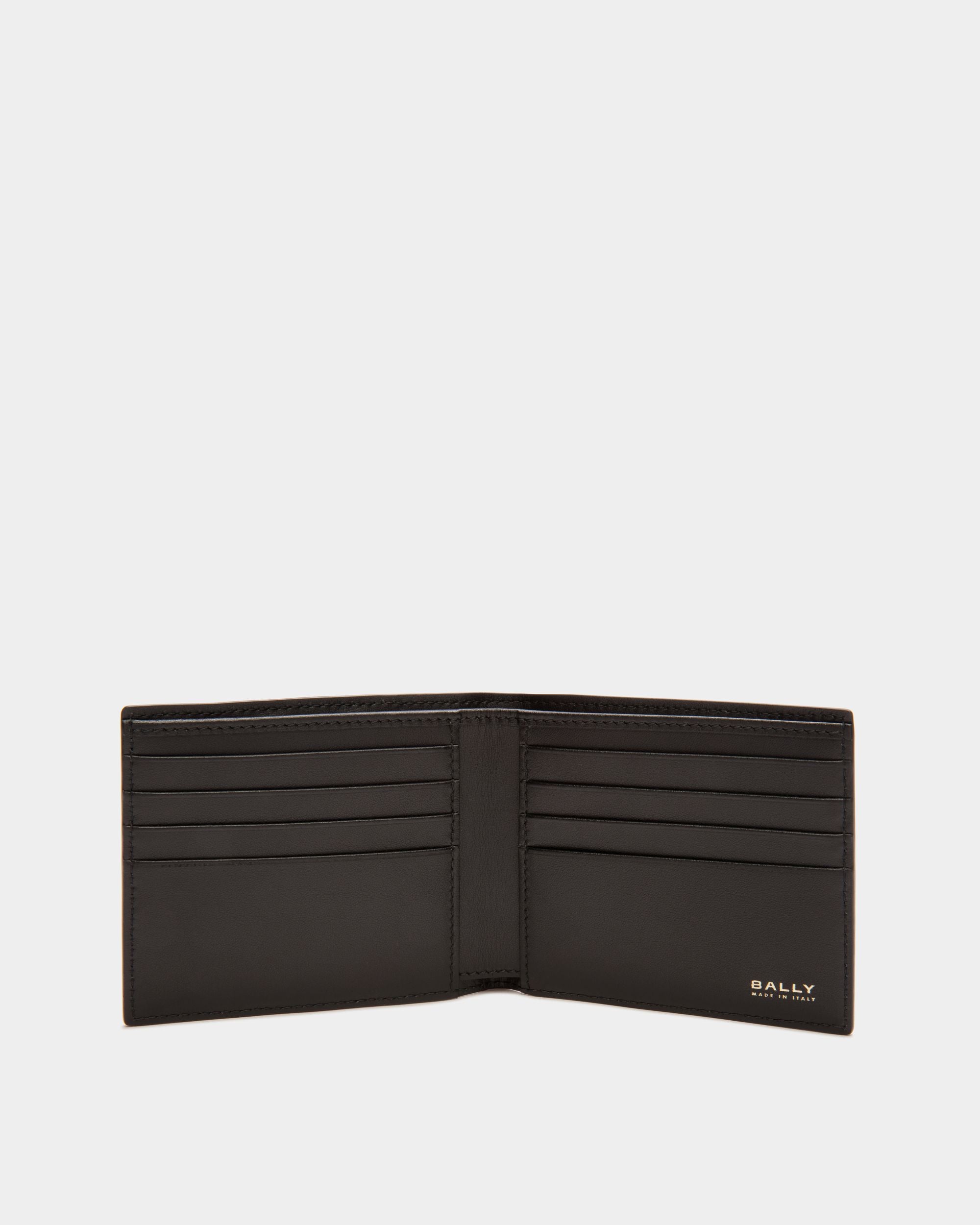 Beckett Bifold in Black Leather - Men's - Bally - 03