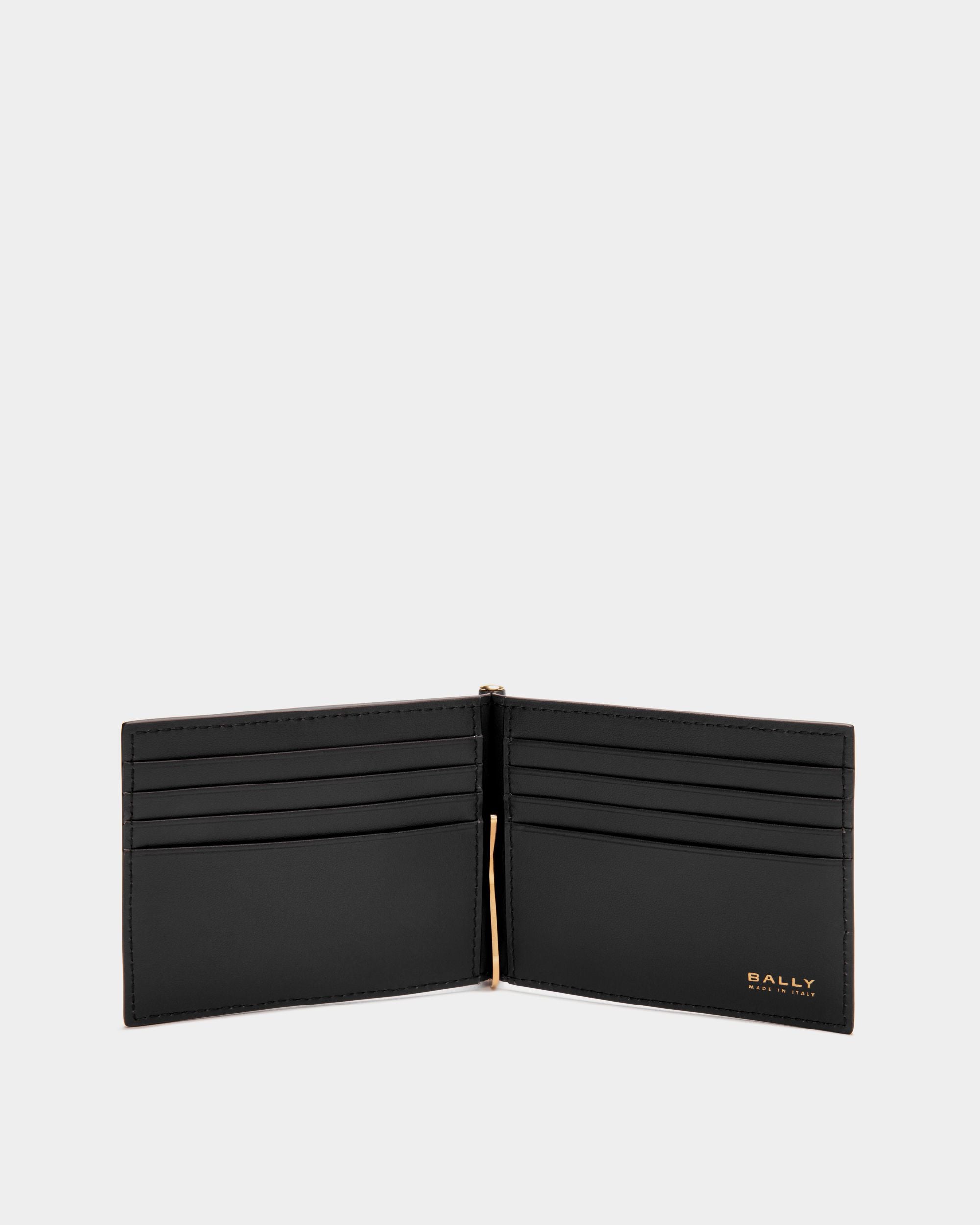 Beckett Bifold in Black Leather - Men's - Bally - 03