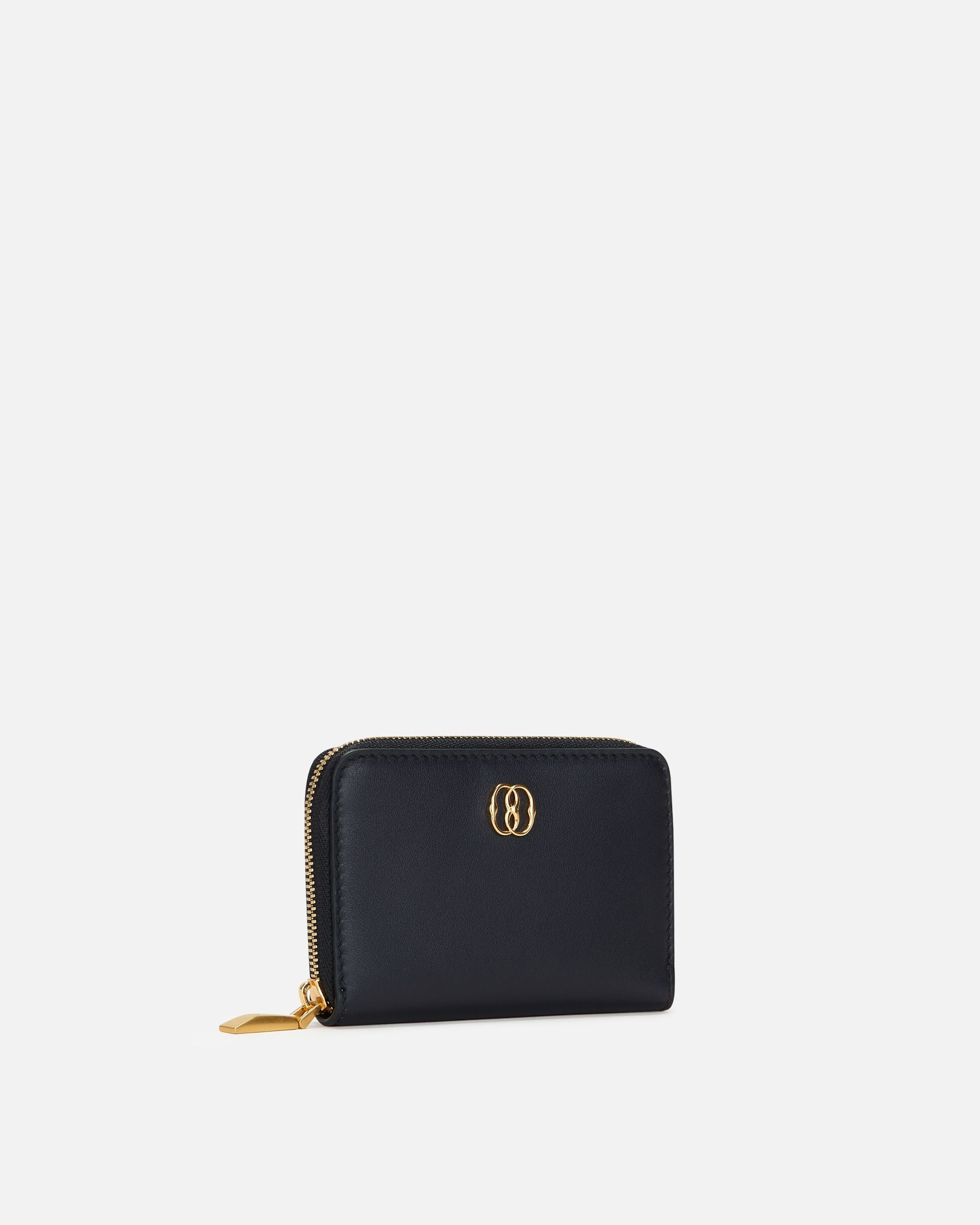 520 Zip Around Wallet In Navy Blue Leather - Men's - Bally - 03