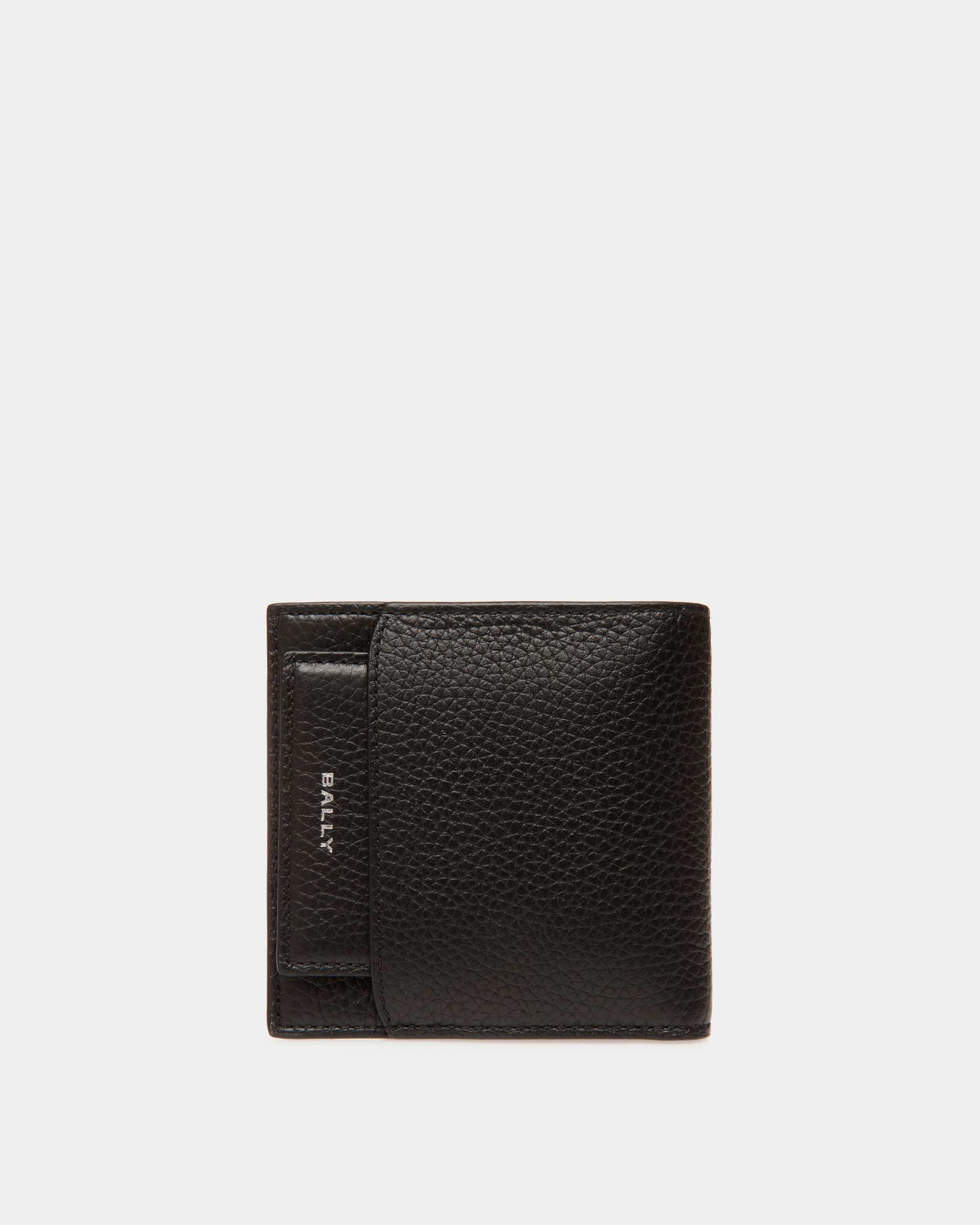Oeden Bifold in Black Leather - Men's - Bally - 02