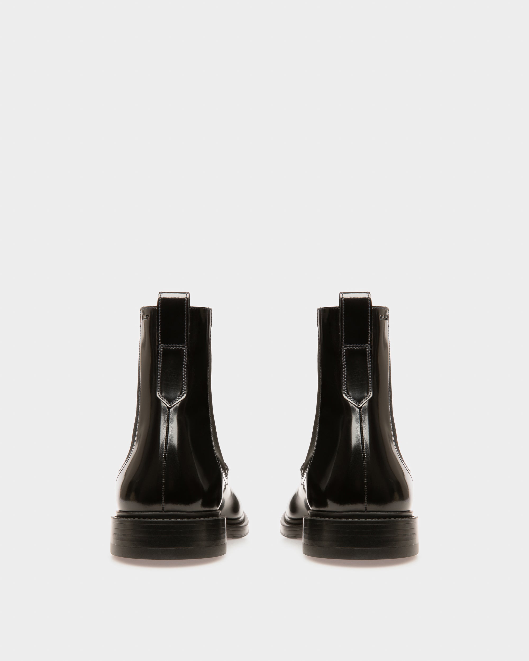 Nidro Leather Boots In Black - Men's - Bally - 05
