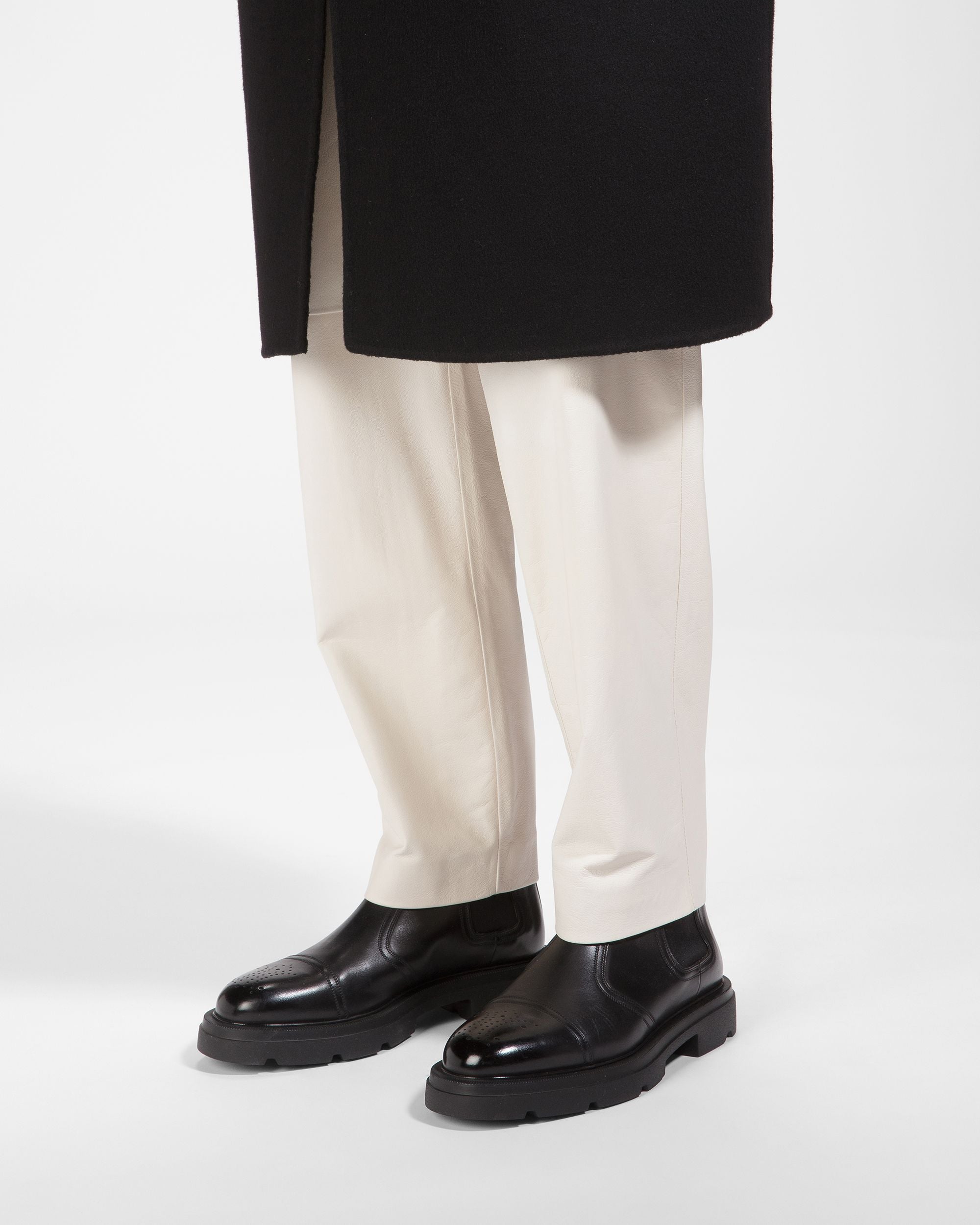Zecron Leather Boots In Black - Men's - Bally - 07