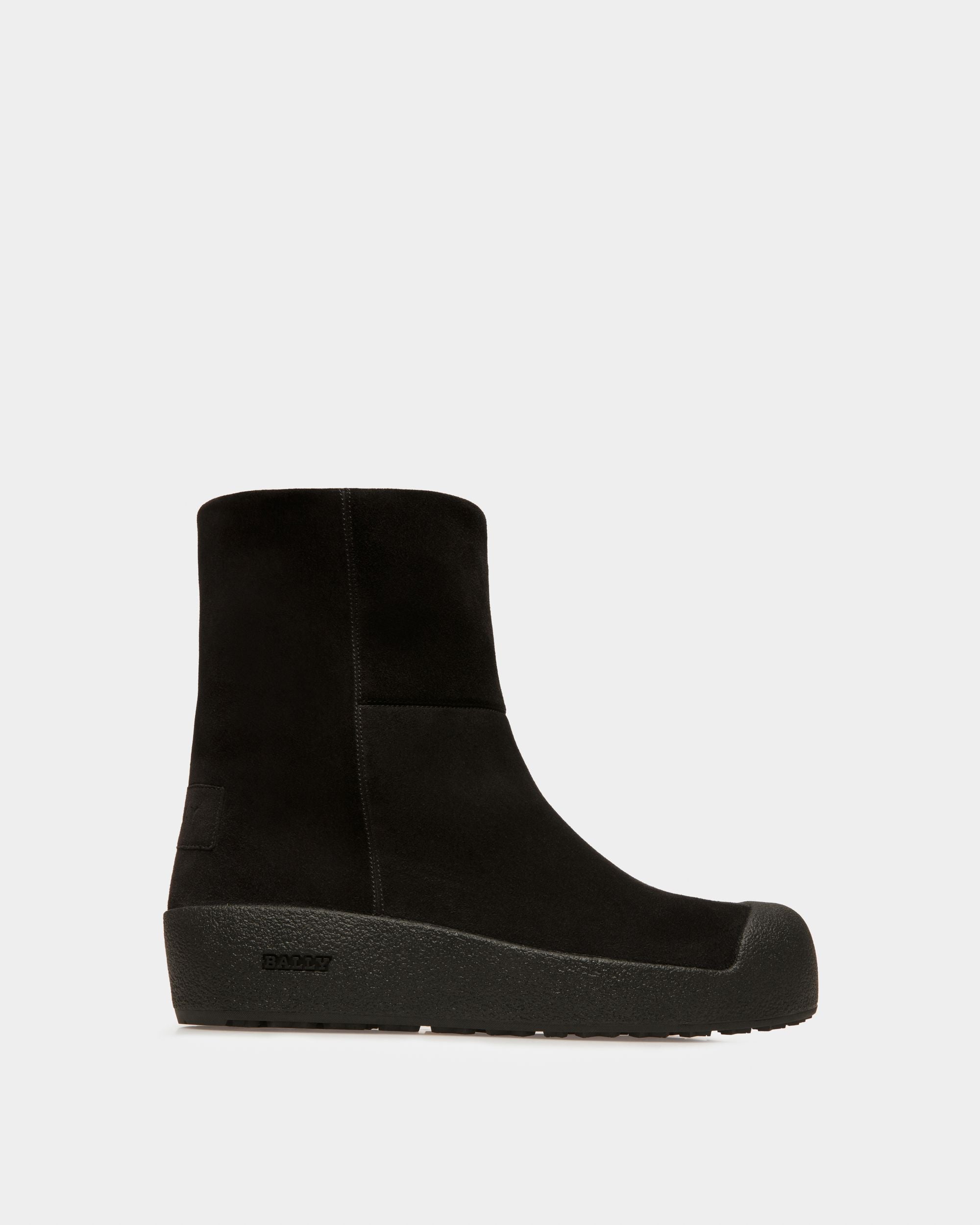 Gstaad Leather Snow Boots In Black - Men's - Bally - 01