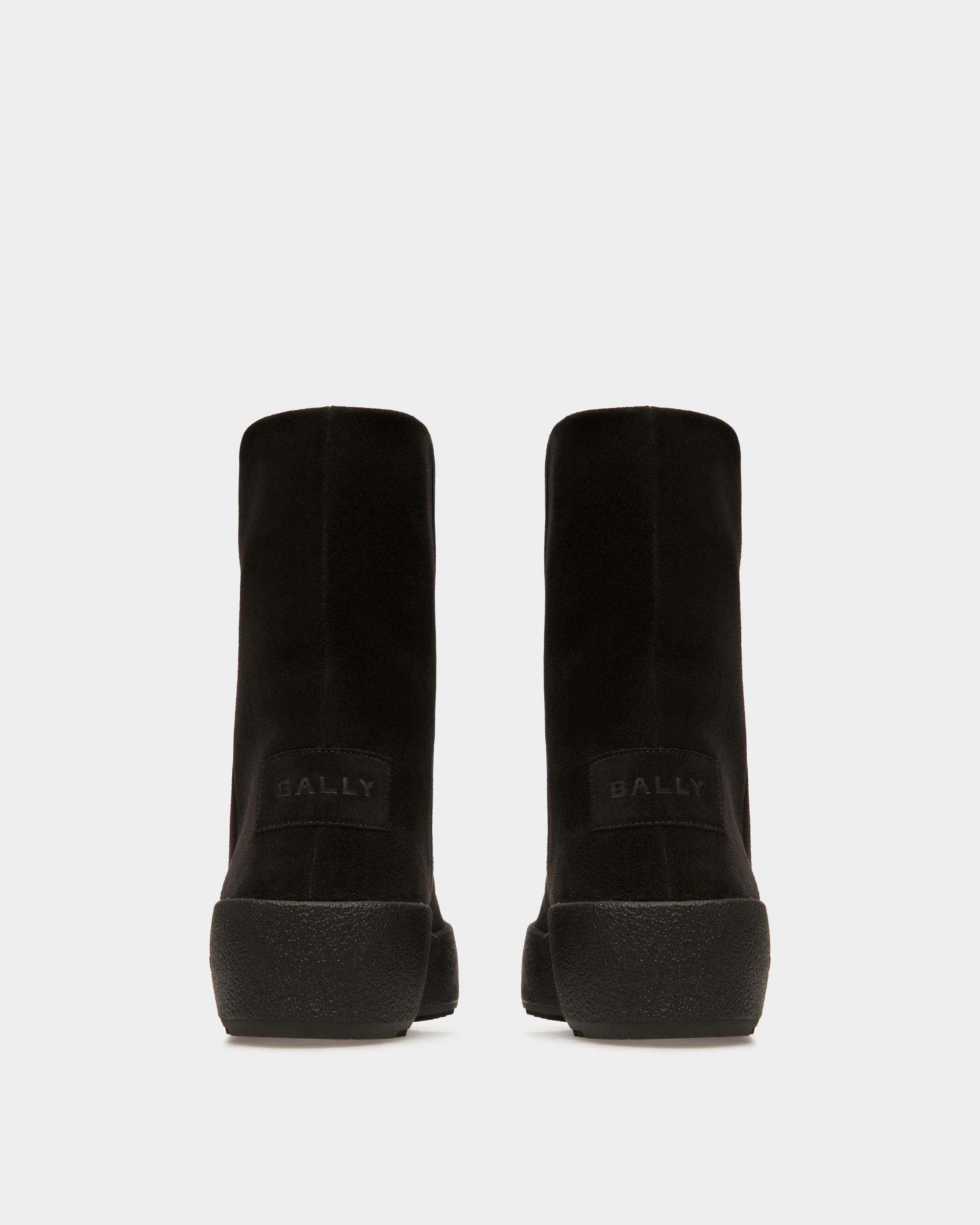Gstaad Leather Snow Boots In Black - Men's - Bally - 04