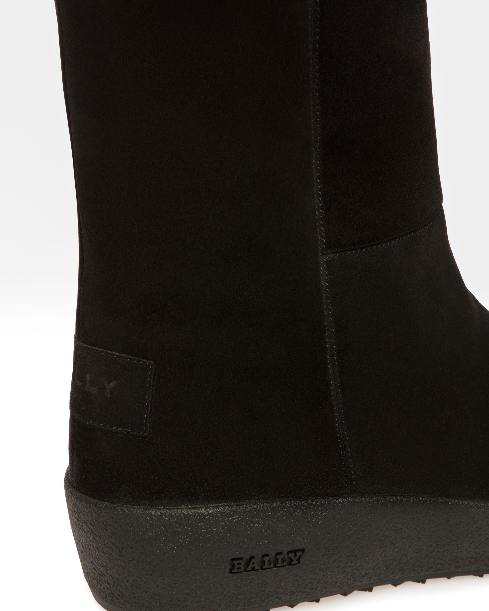 Gstaad Leather Snow Boots In Black - Men's - Bally - 06