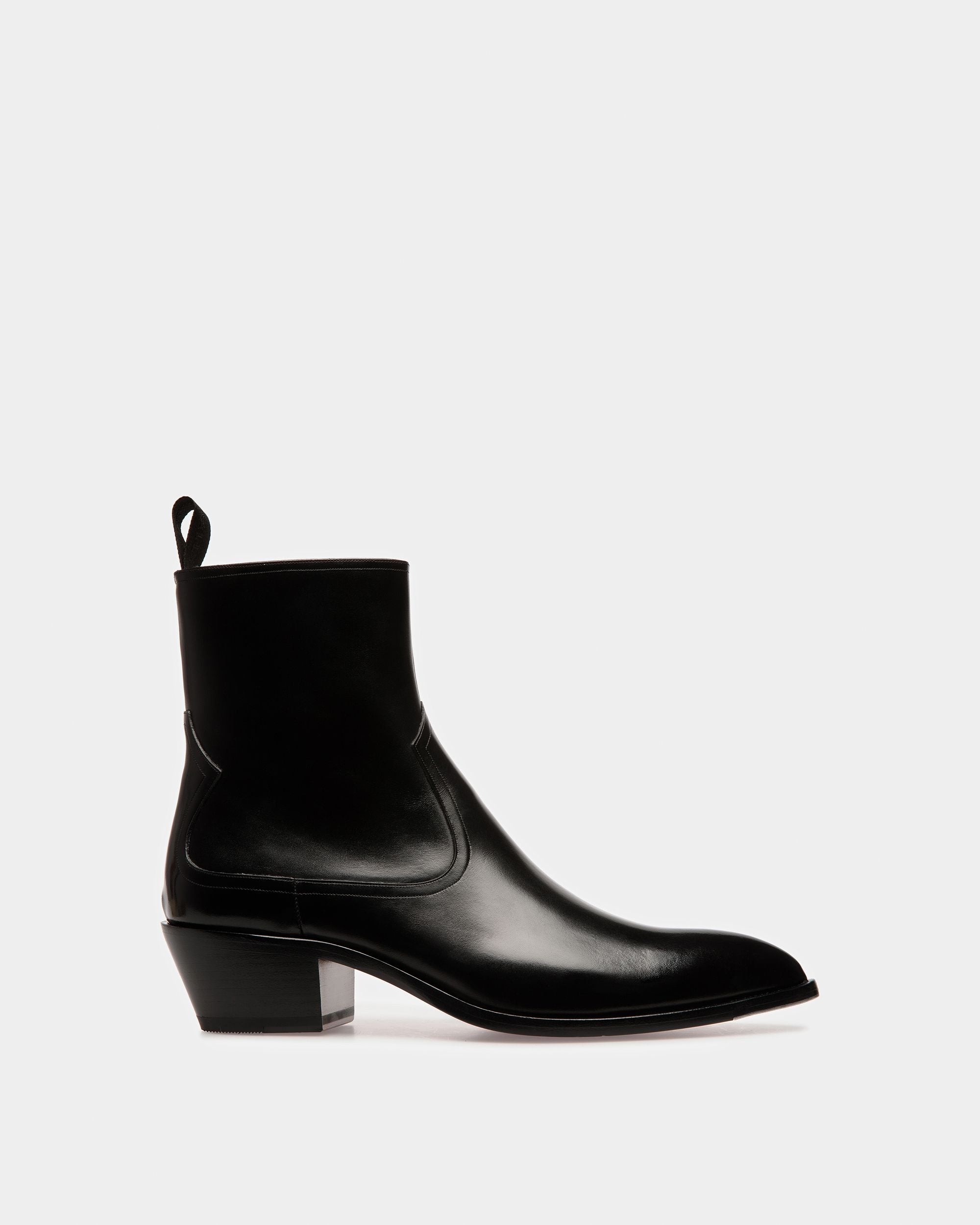 Gaiman Booties In Leather - Men's - Bally - 01