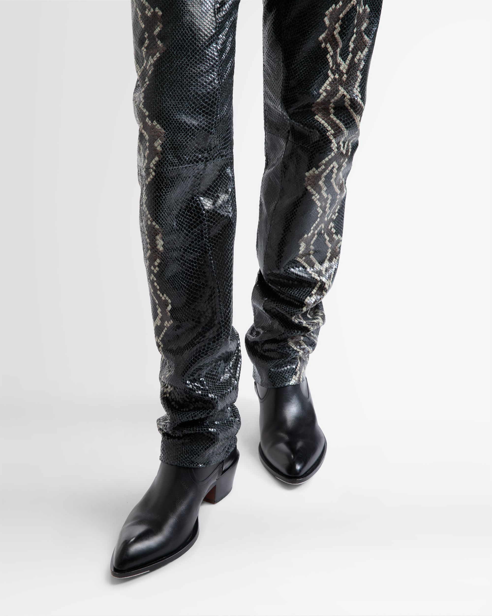 Gaiman Booties In Leather - Men's - Bally - 02