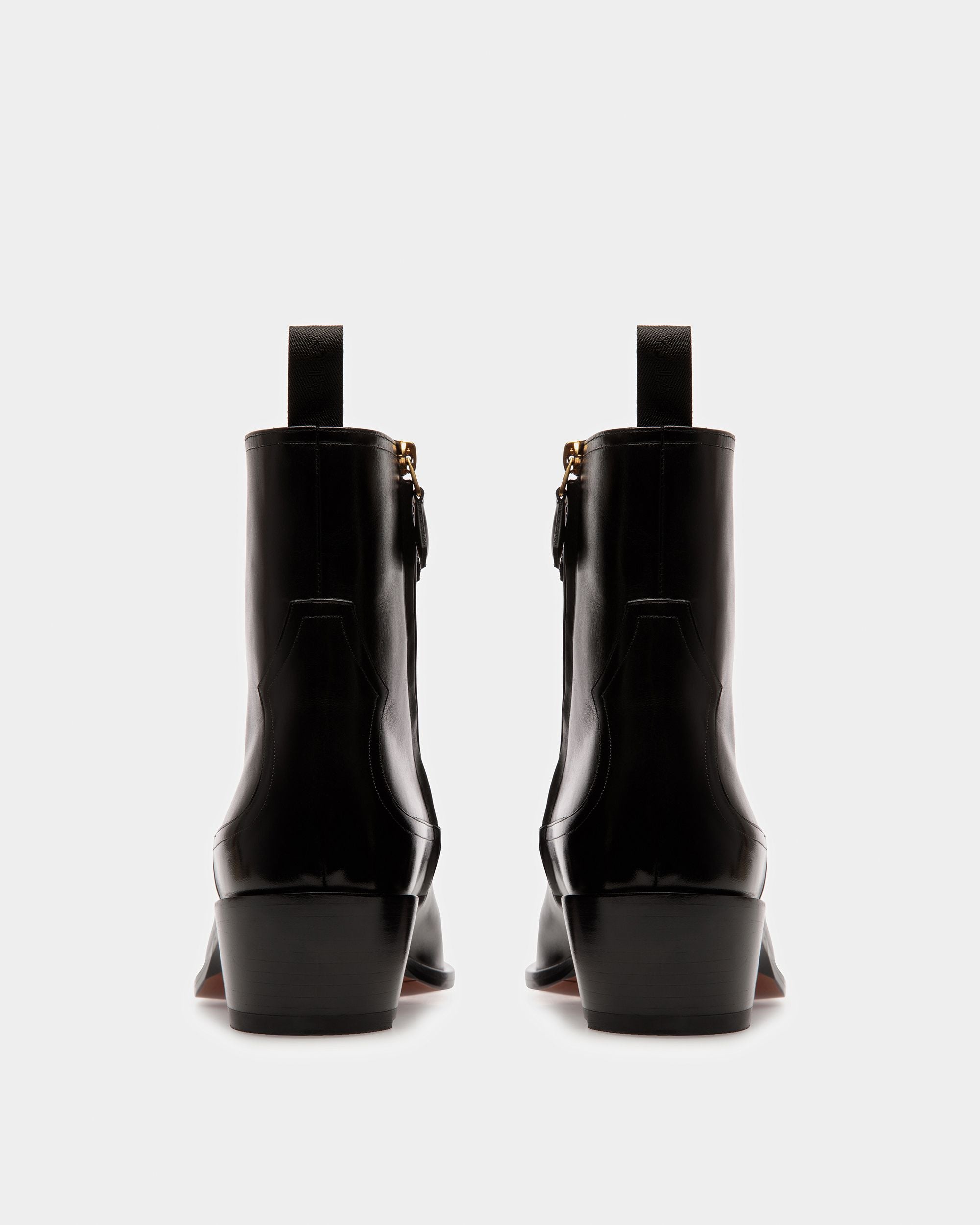 Gaiman Booties In Leather - Men's - Bally - 04