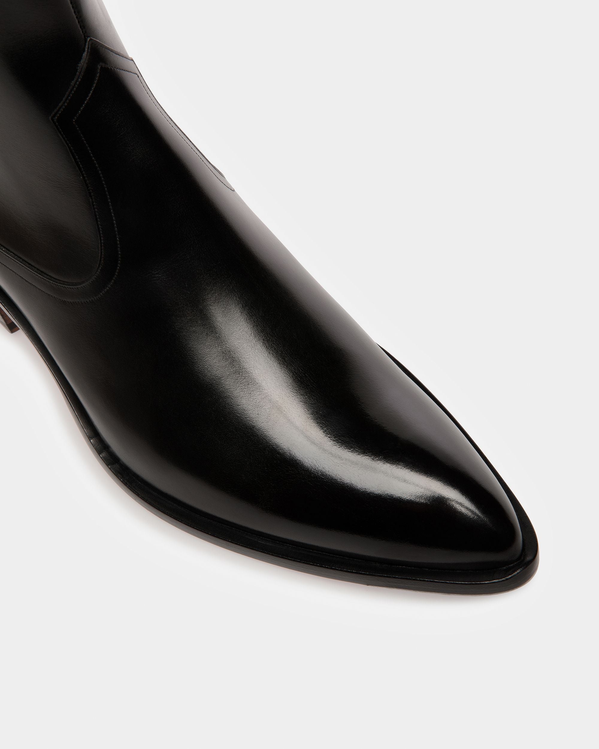 Gaiman Booties In Leather - Men's - Bally - 06