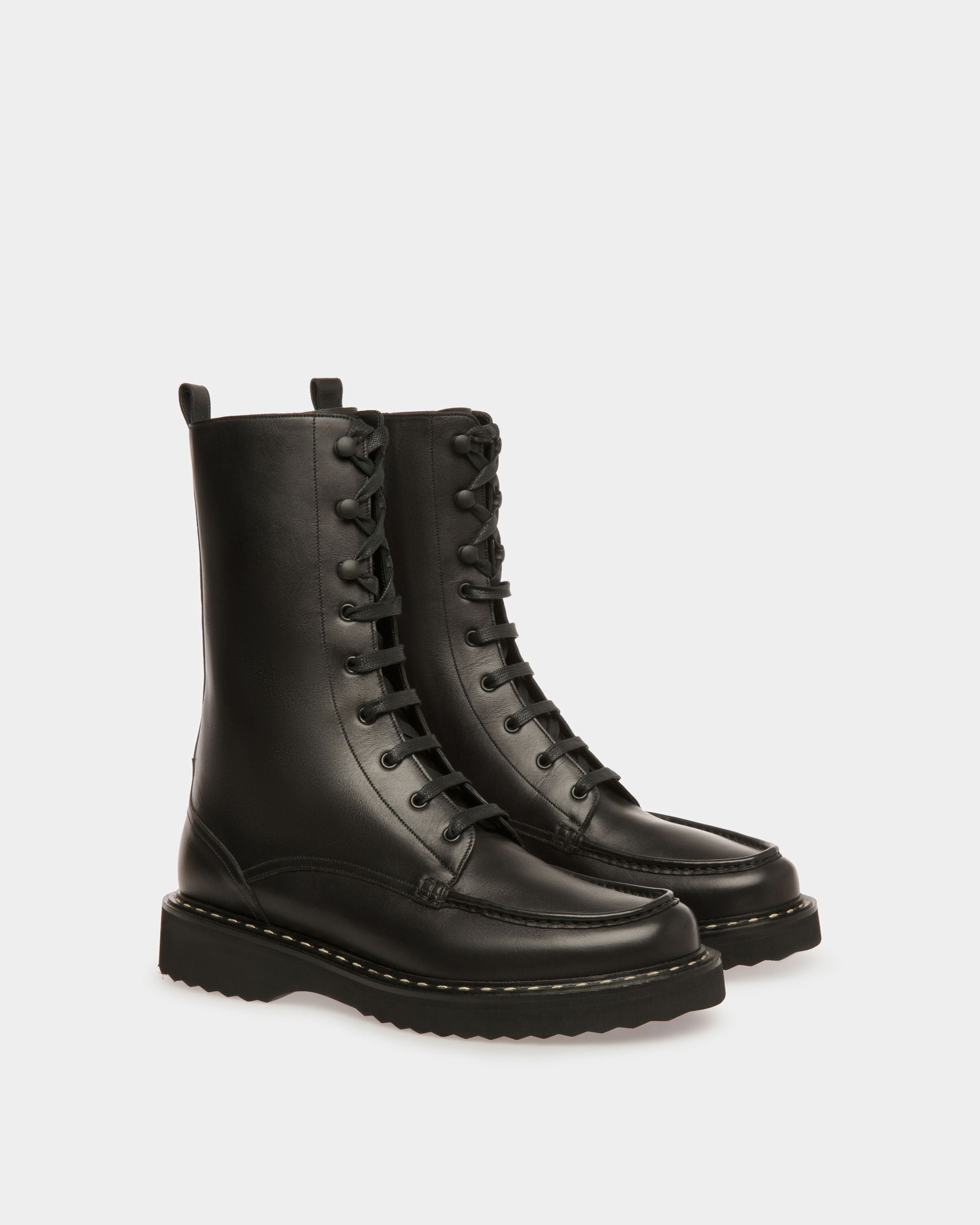 Neasden Booties In Black Leather - Men's - Bally - 02