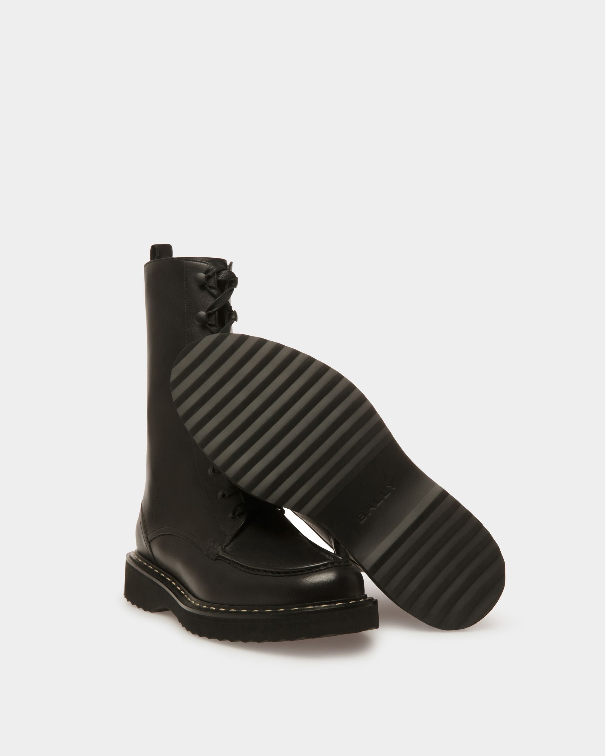 Neasden Booties In Black Leather - Men's - Bally - 04