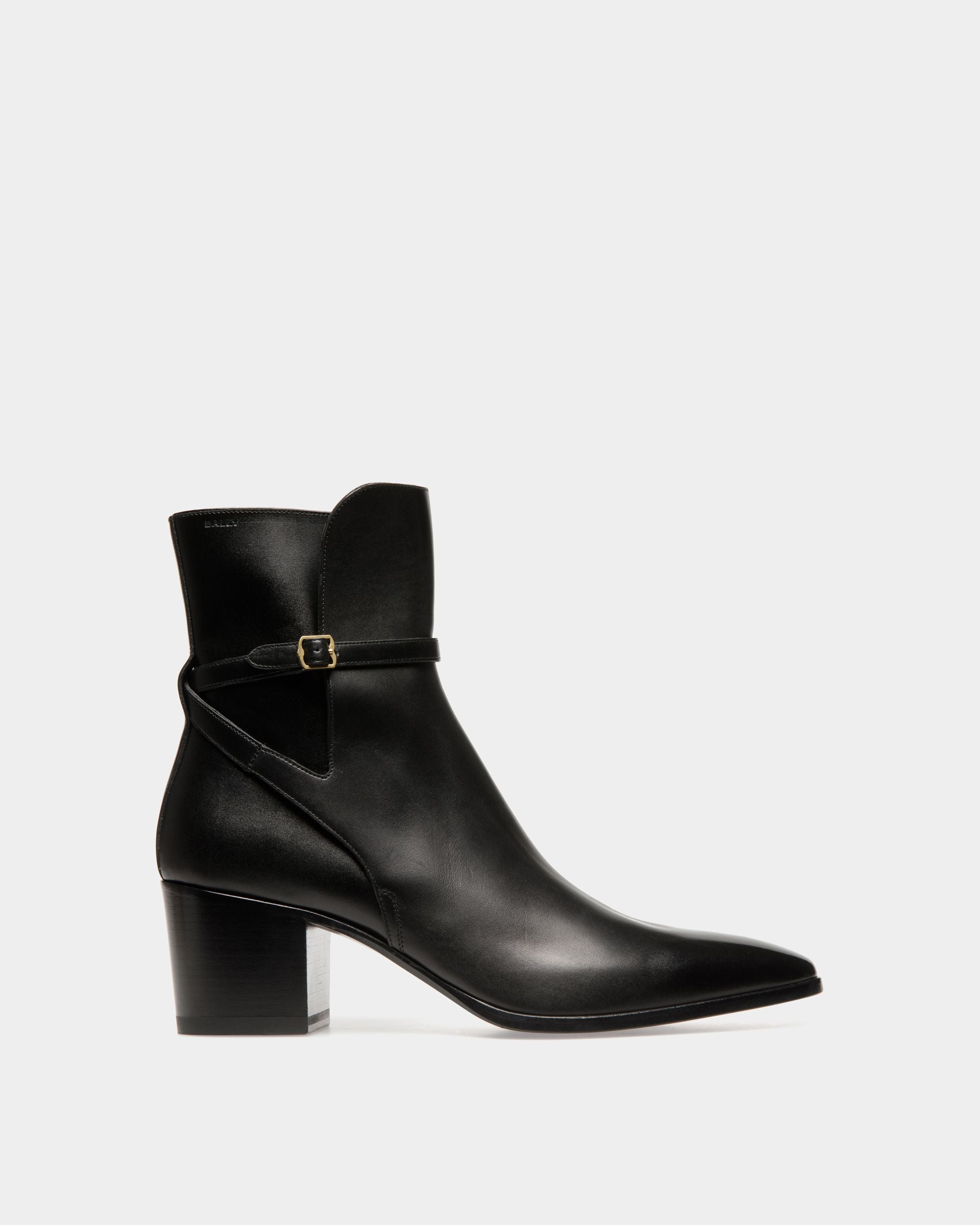 Villy Boots In Black Leather - Men's - Bally - 01