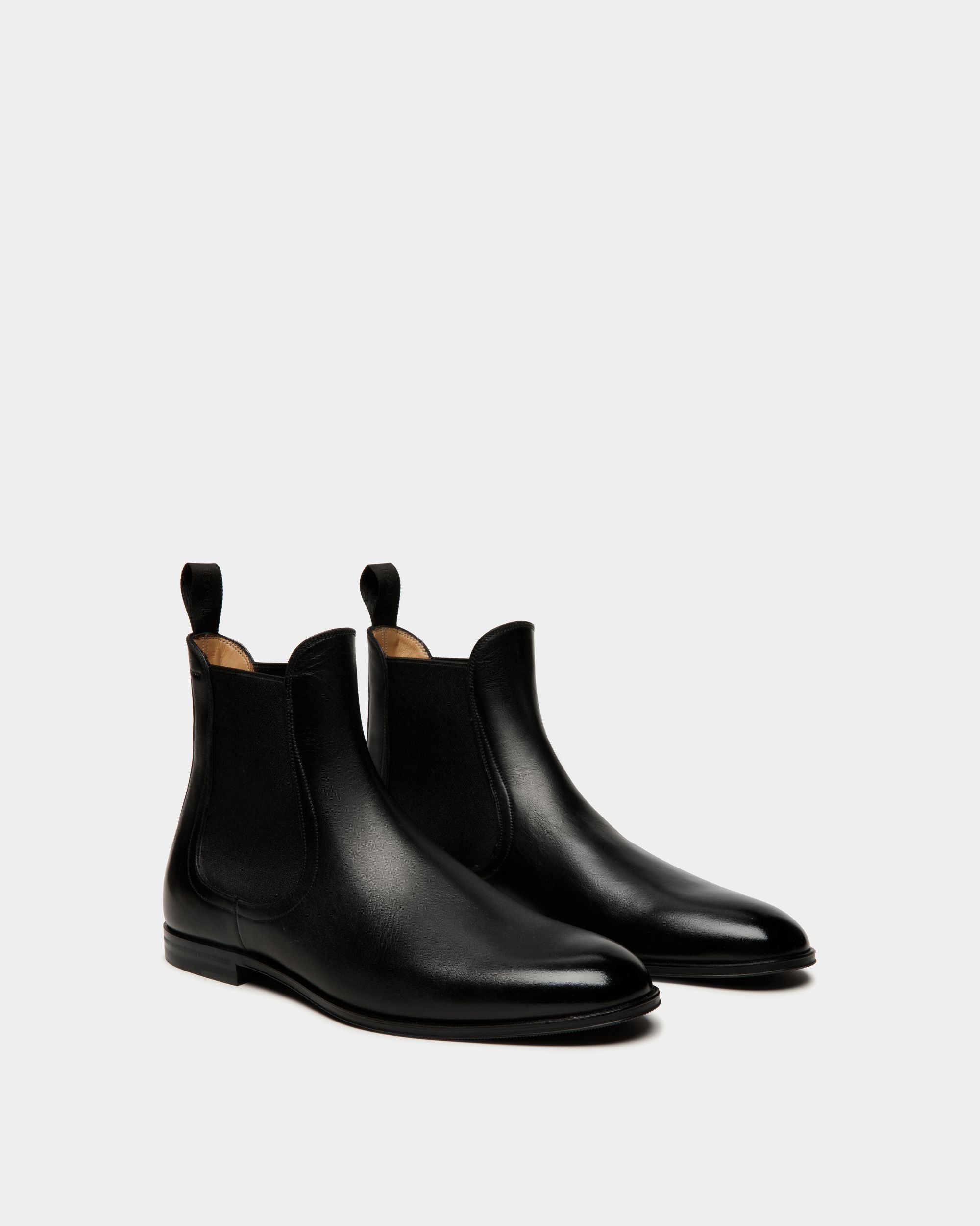 Westminster Bootie In Black Leather - Men's - Bally - 03