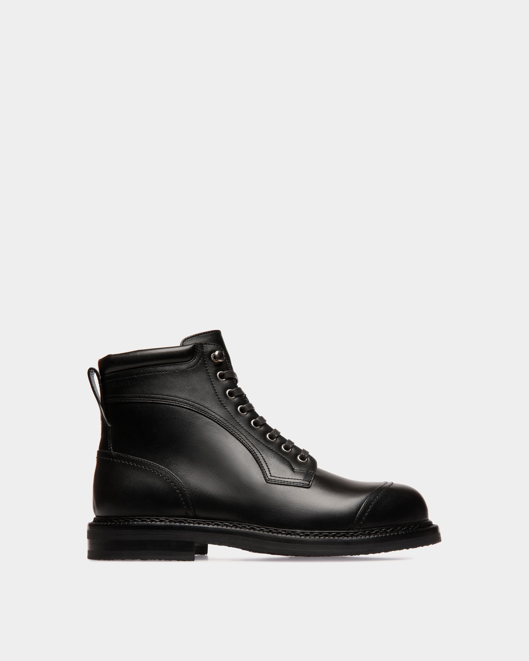 Norwelt Bootie In Black Leather - Men's - Bally - 01