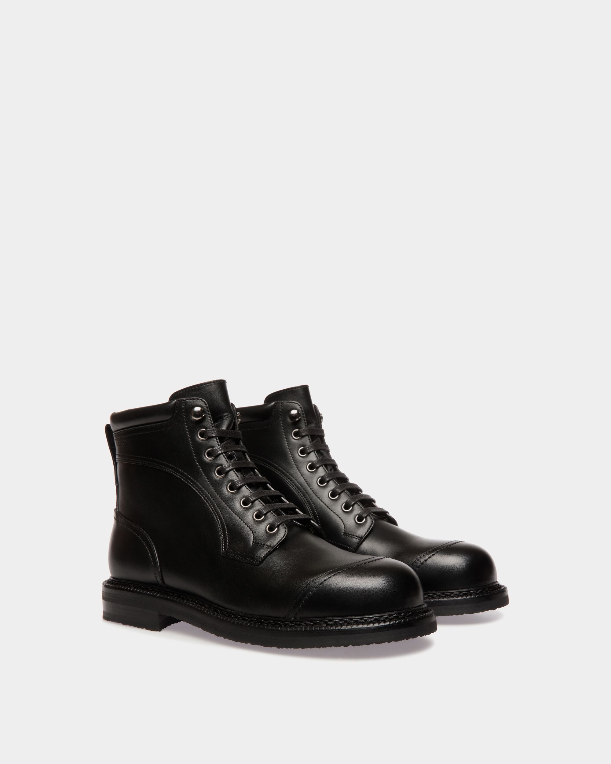 Norwelt Bootie In Black Leather - Men's - Bally - 03