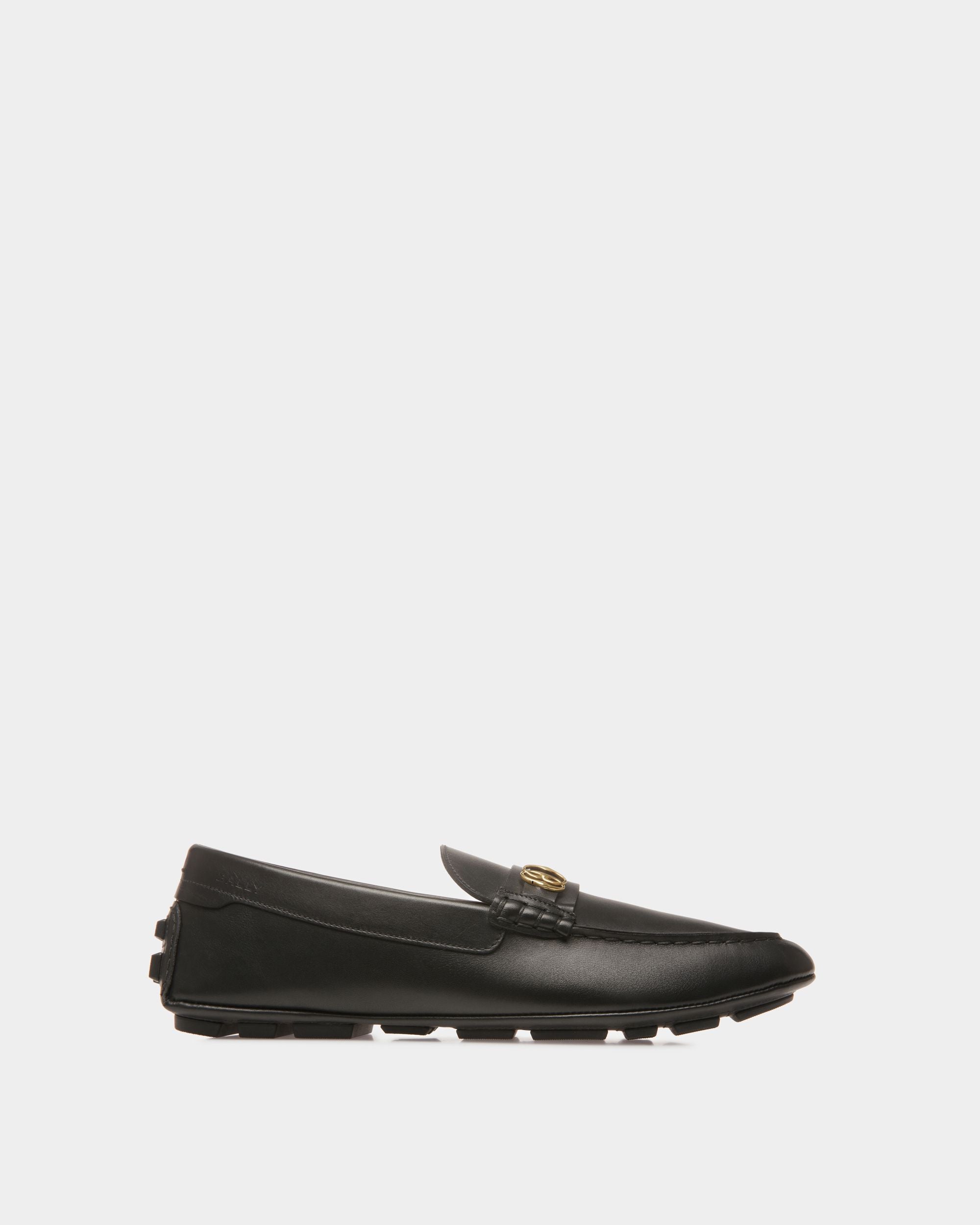 Kerbs Drivers In Black Leather - Men's - Bally - 01