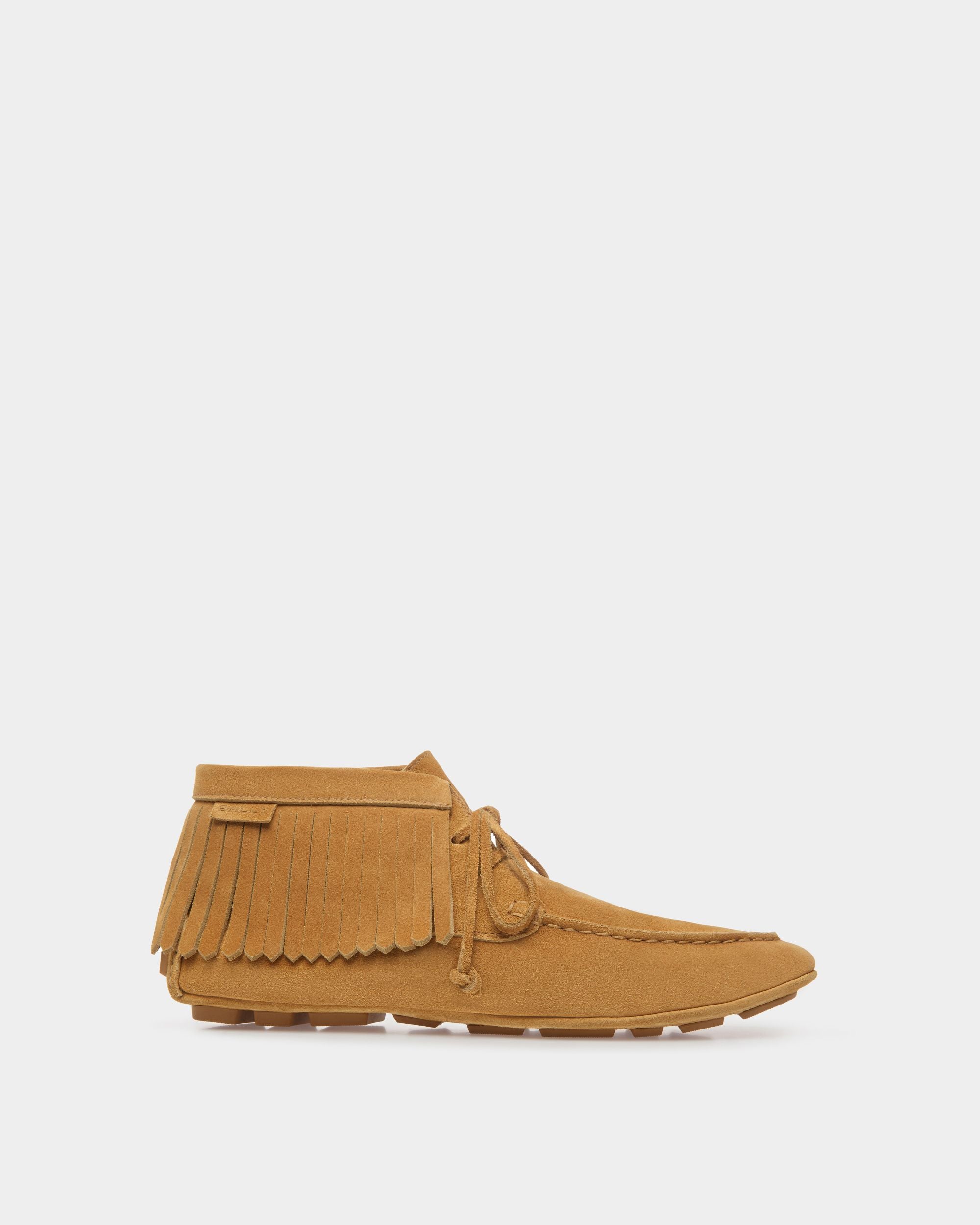 Kerbs Driver Shoes In Desert Leather - Men's - Bally - 01