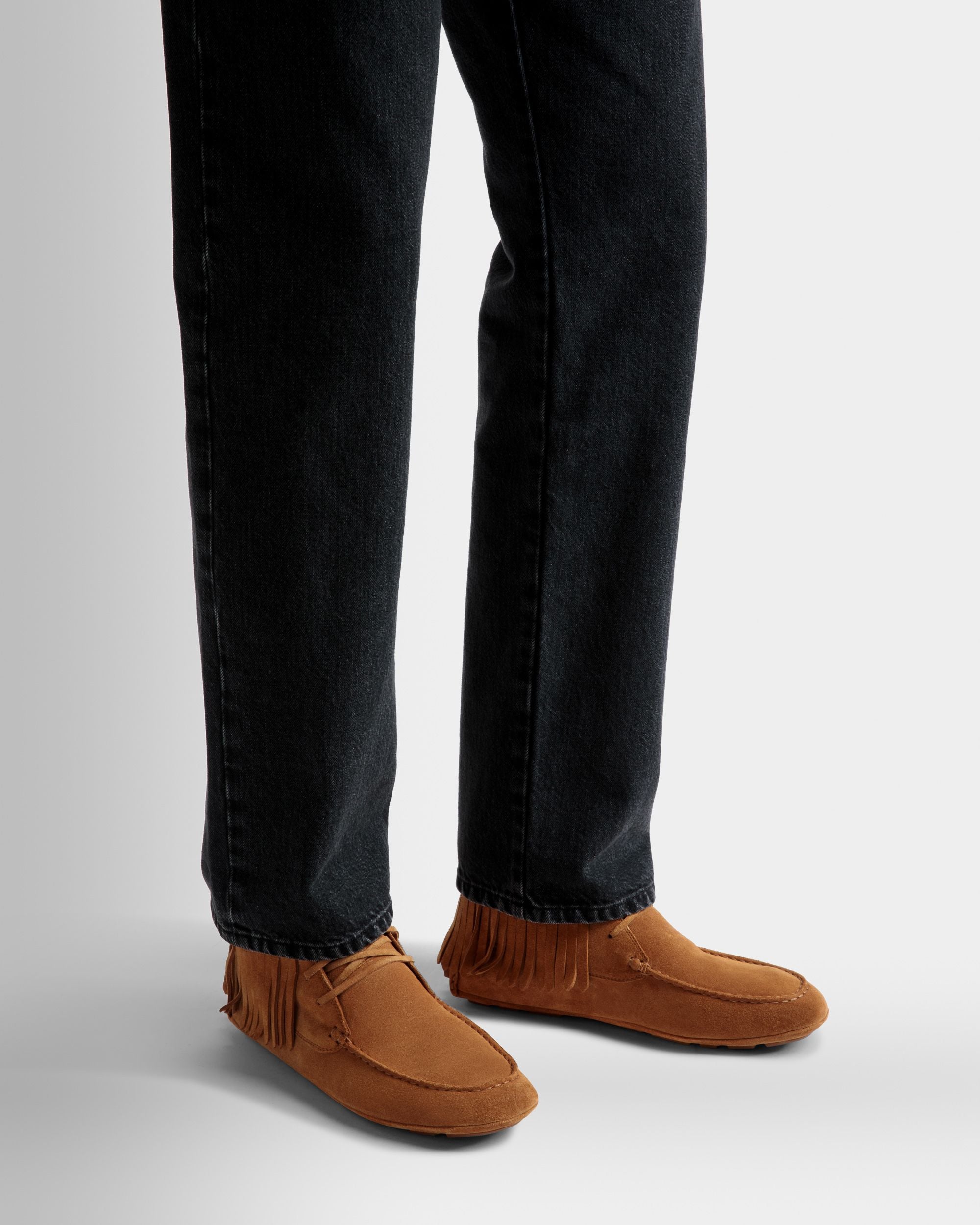 Kerbs Driver Shoes In Desert Leather - Men's - Bally - 02