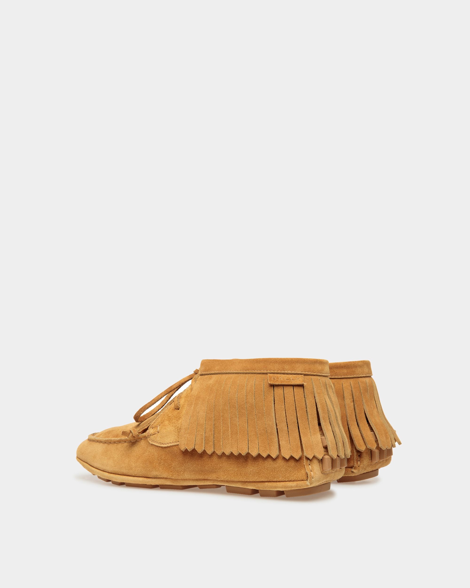 Kerbs Driver Shoes In Desert Leather - Men's - Bally - 04