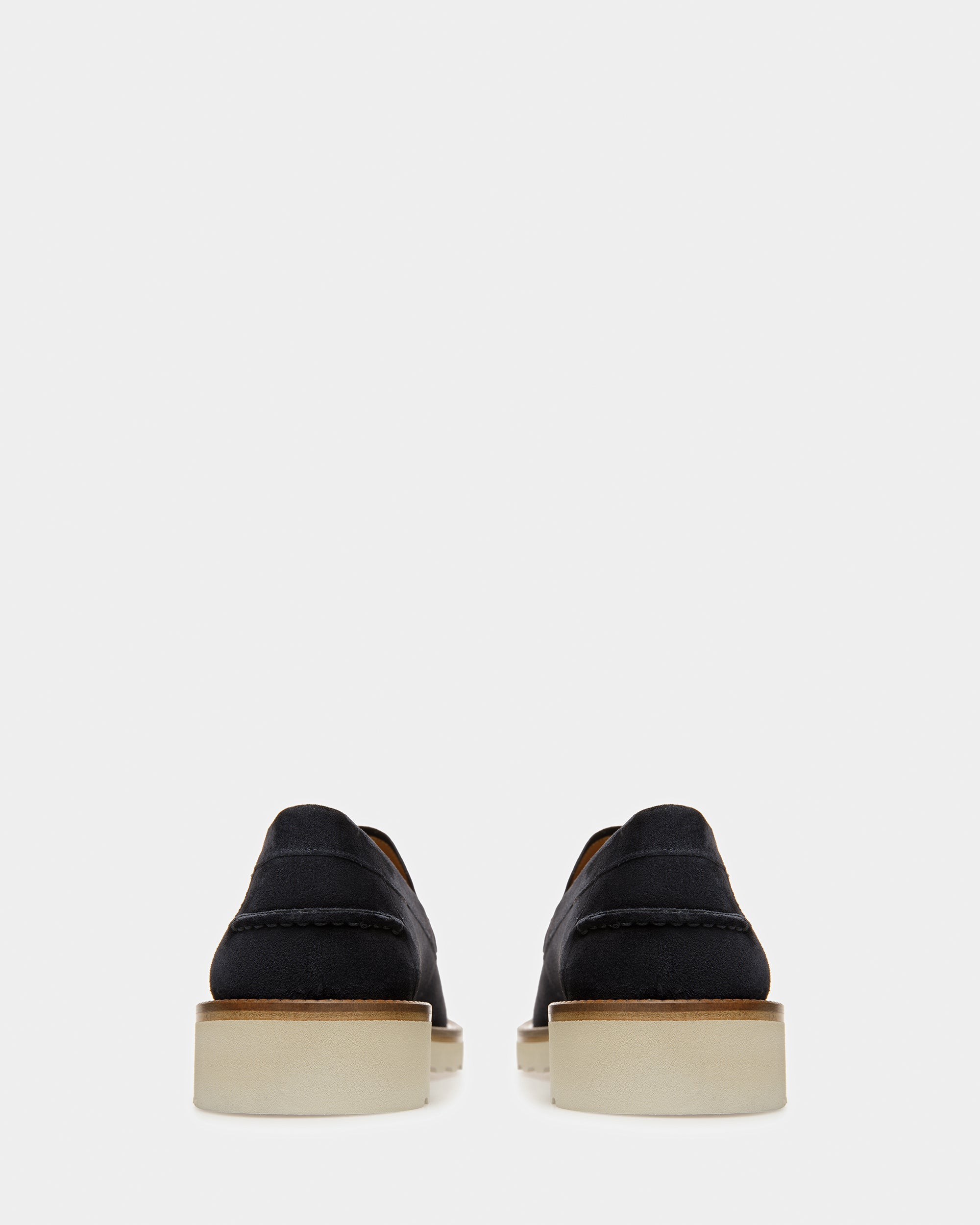 Novald Leather Loafers In Midnight - Men's - Bally - 02