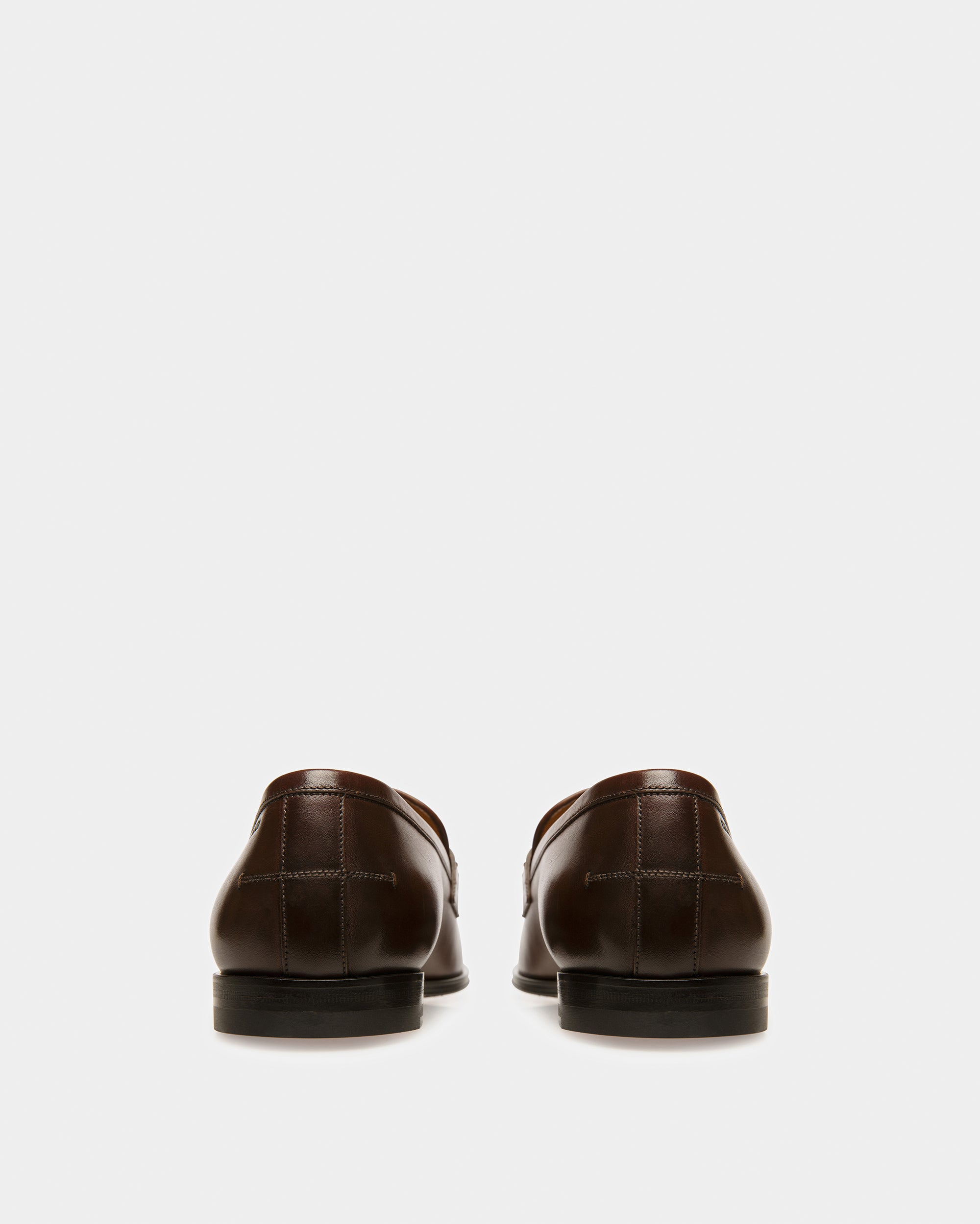 Westro Leather Loafers In Brown - Men's - Bally - 04