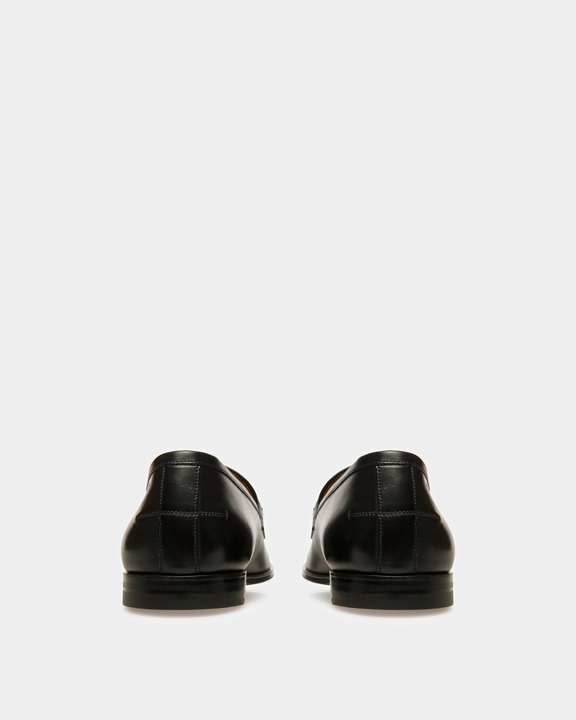 Westro Leather Loafers In Black - Men's - Bally - 04