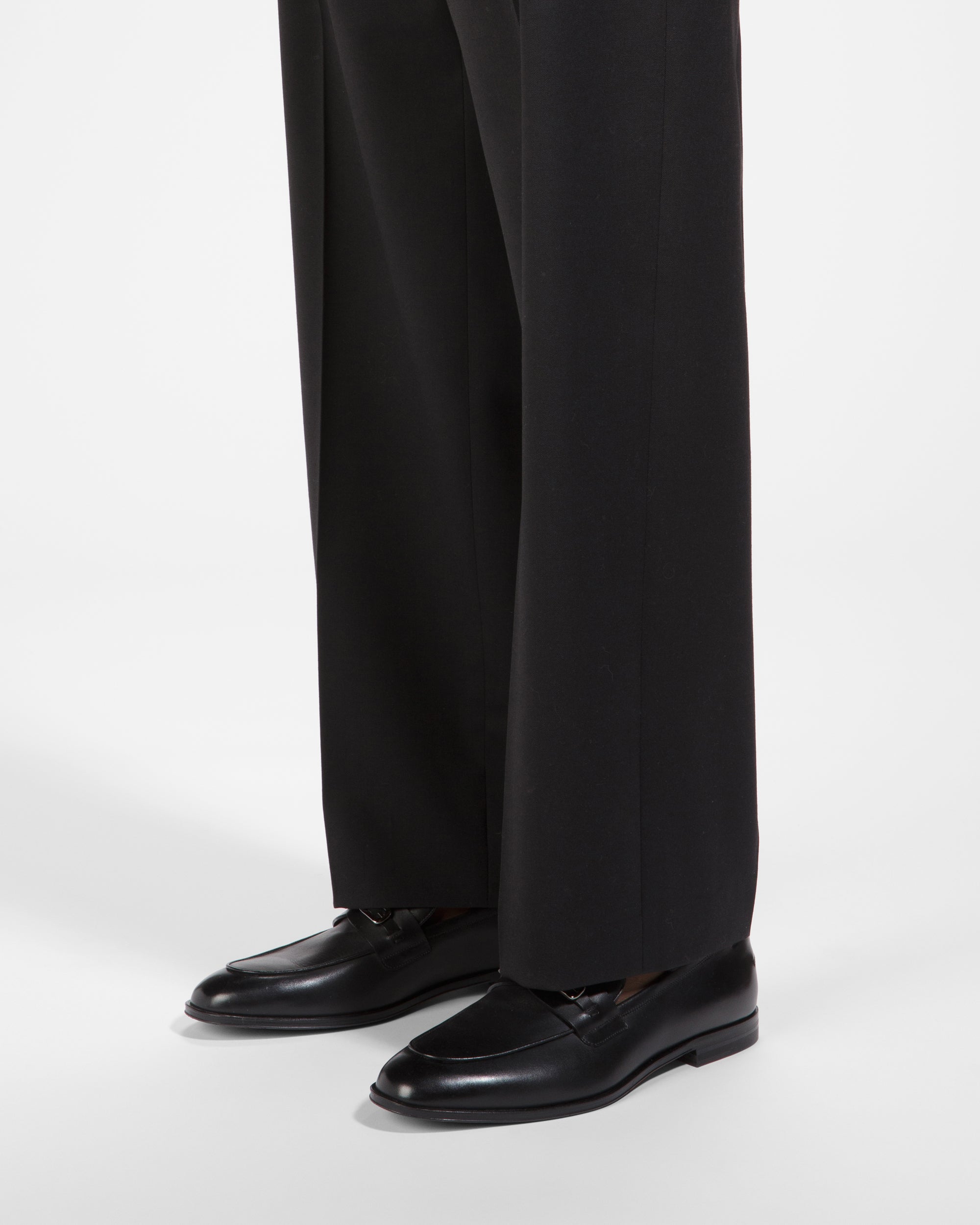 Westro Leather Loafers In Black - Men's - Bally - 07