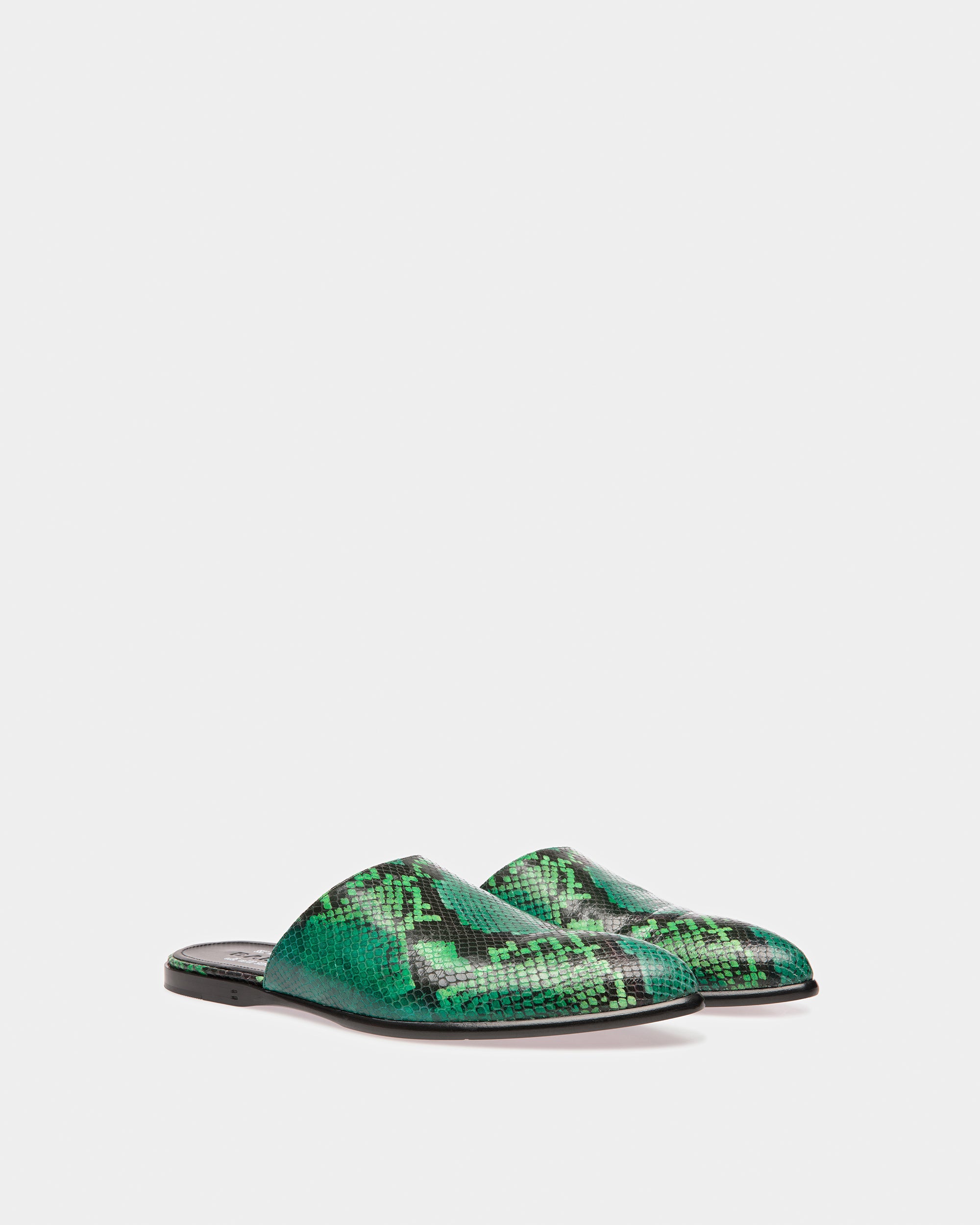 Gaiman Loafers In Python Print - Men's - Bally - 03