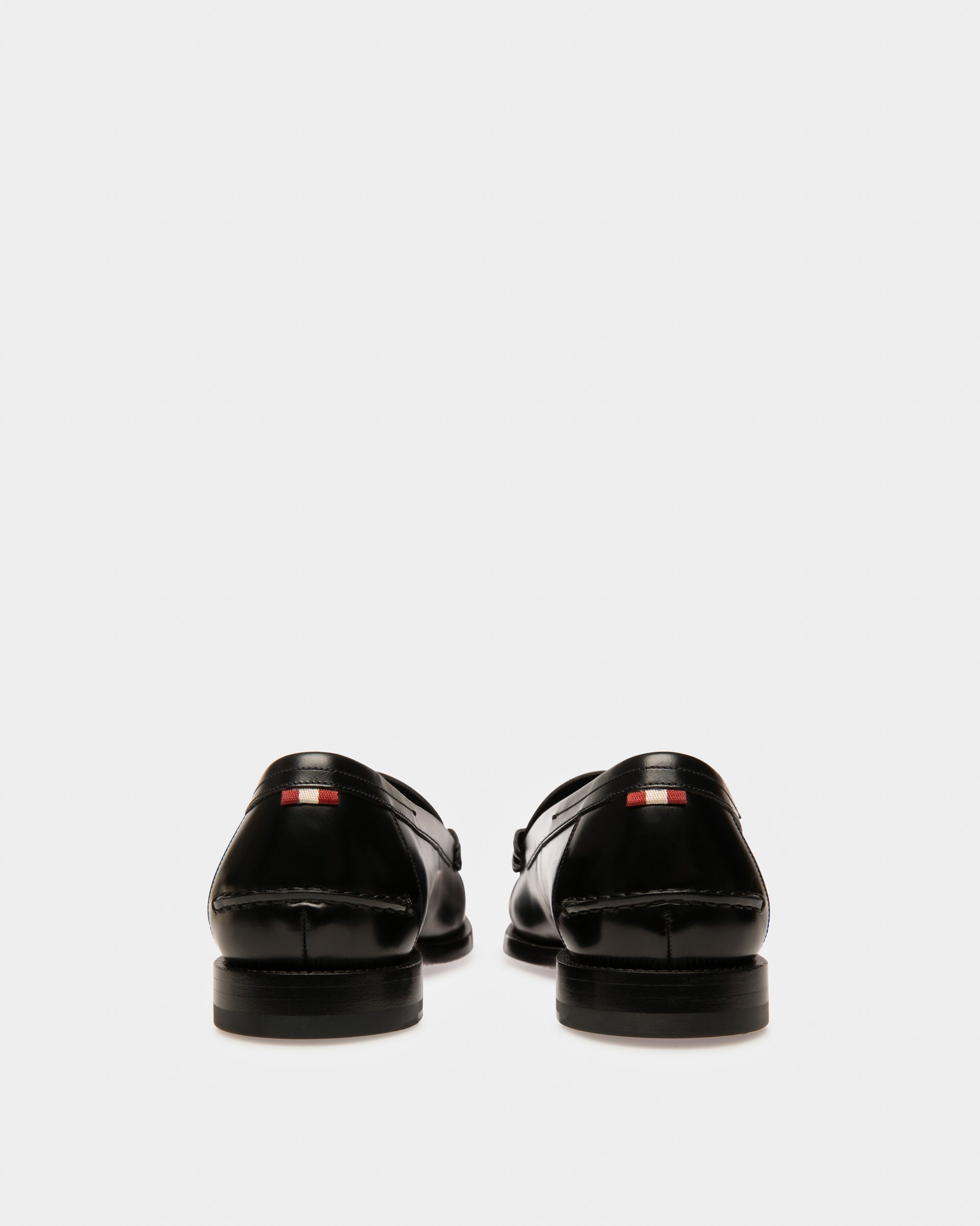 Coelo Leather Moccasins In Black - Men's - Bally - 03