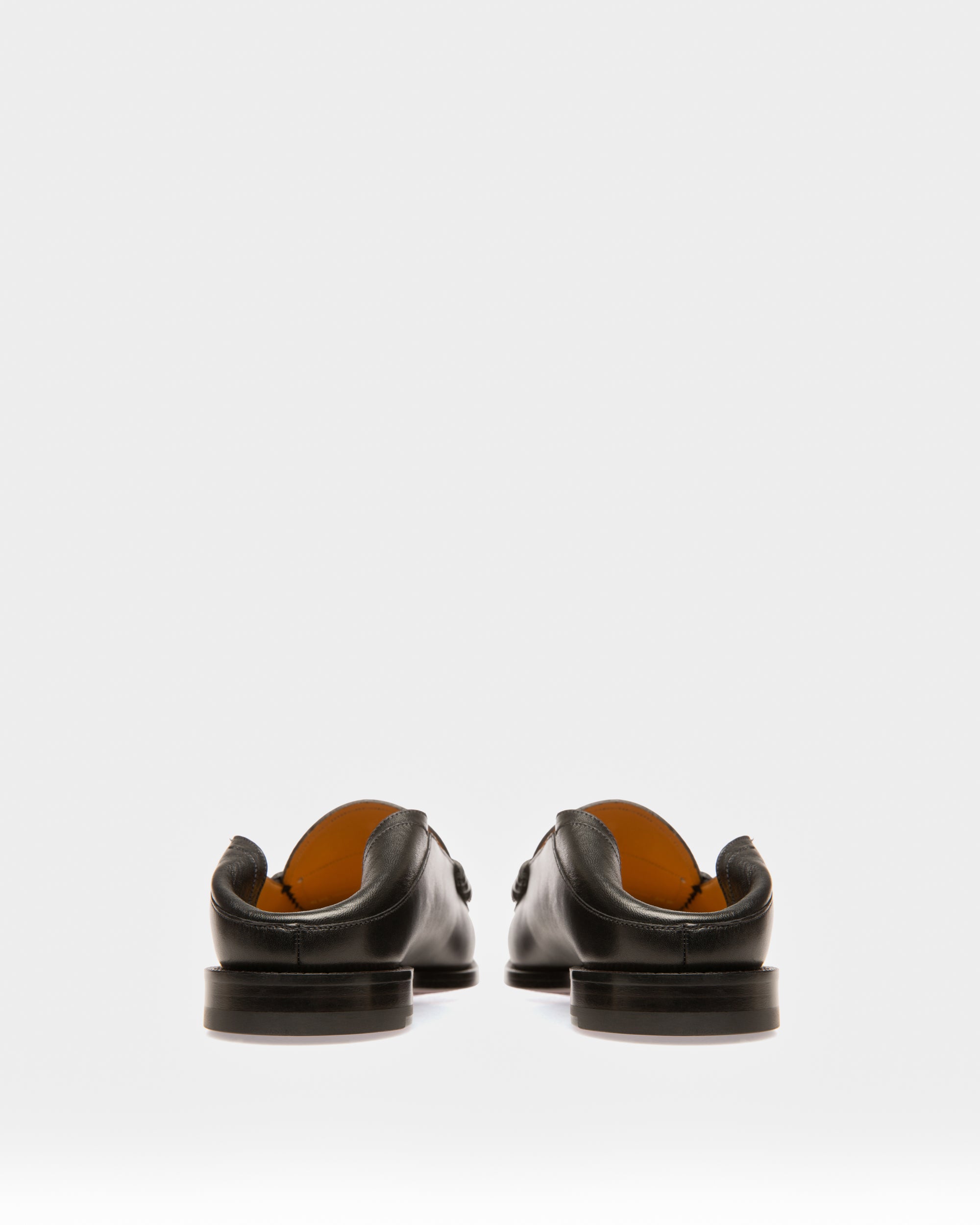 Coriano Leather Moccasins In Black - Men's - Bally - 07