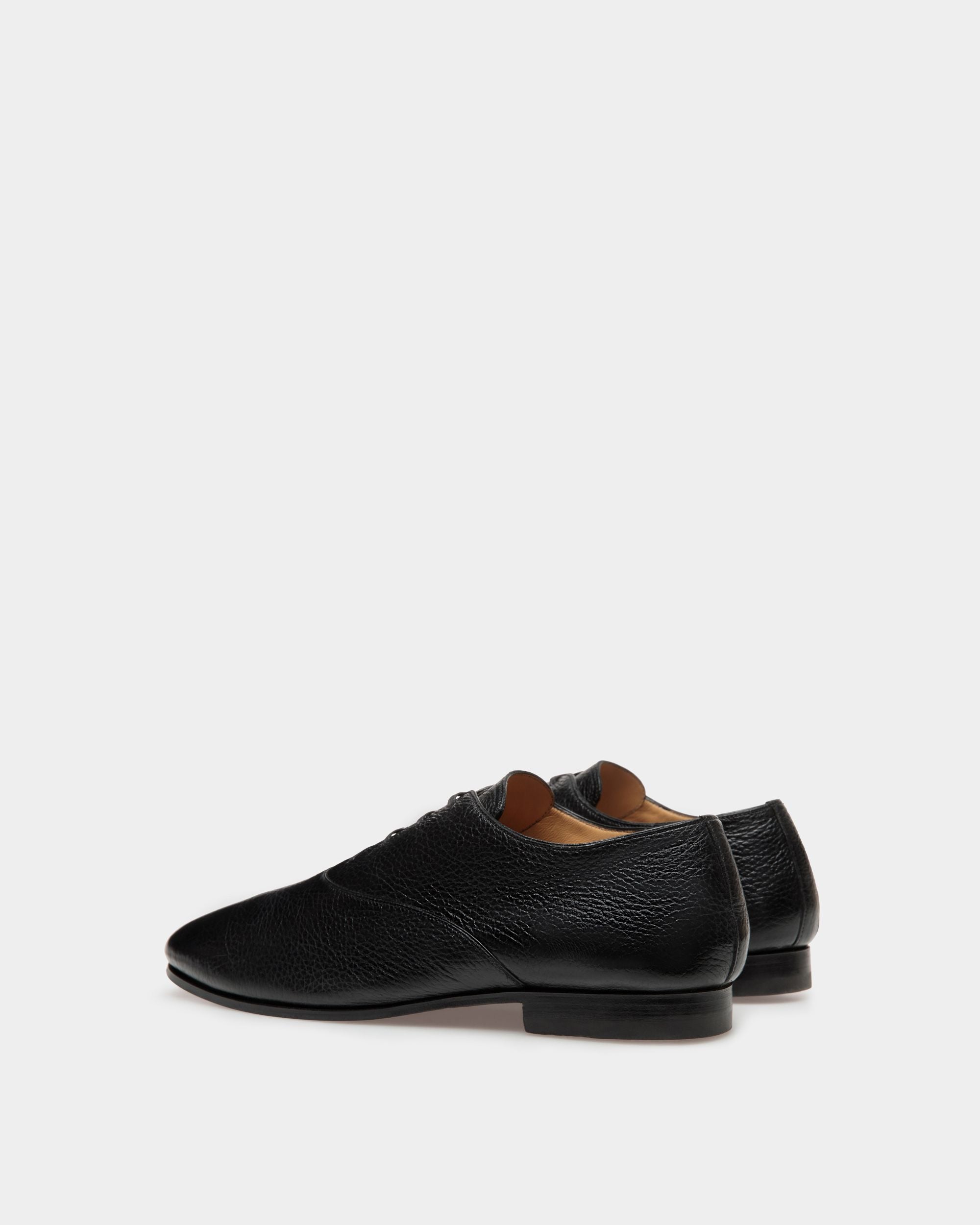 Pinte Oxfords In Black Leather - Men's - Bally - 04