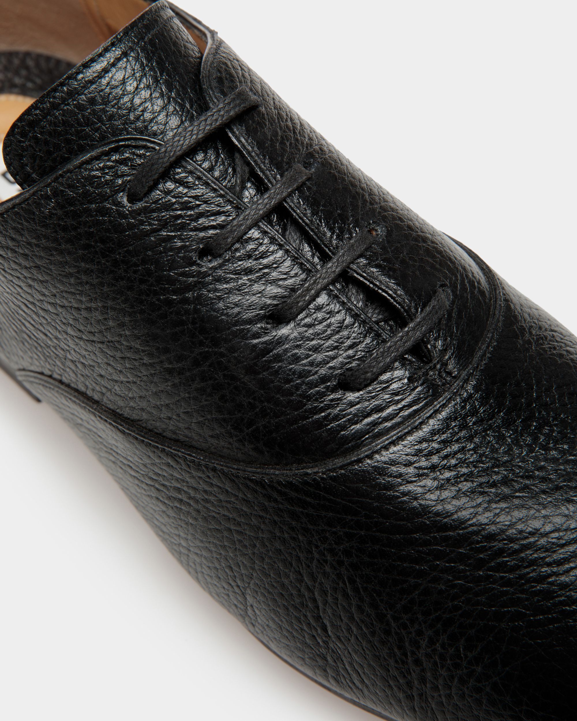 Pinte Oxfords In Black Leather - Men's - Bally - 05