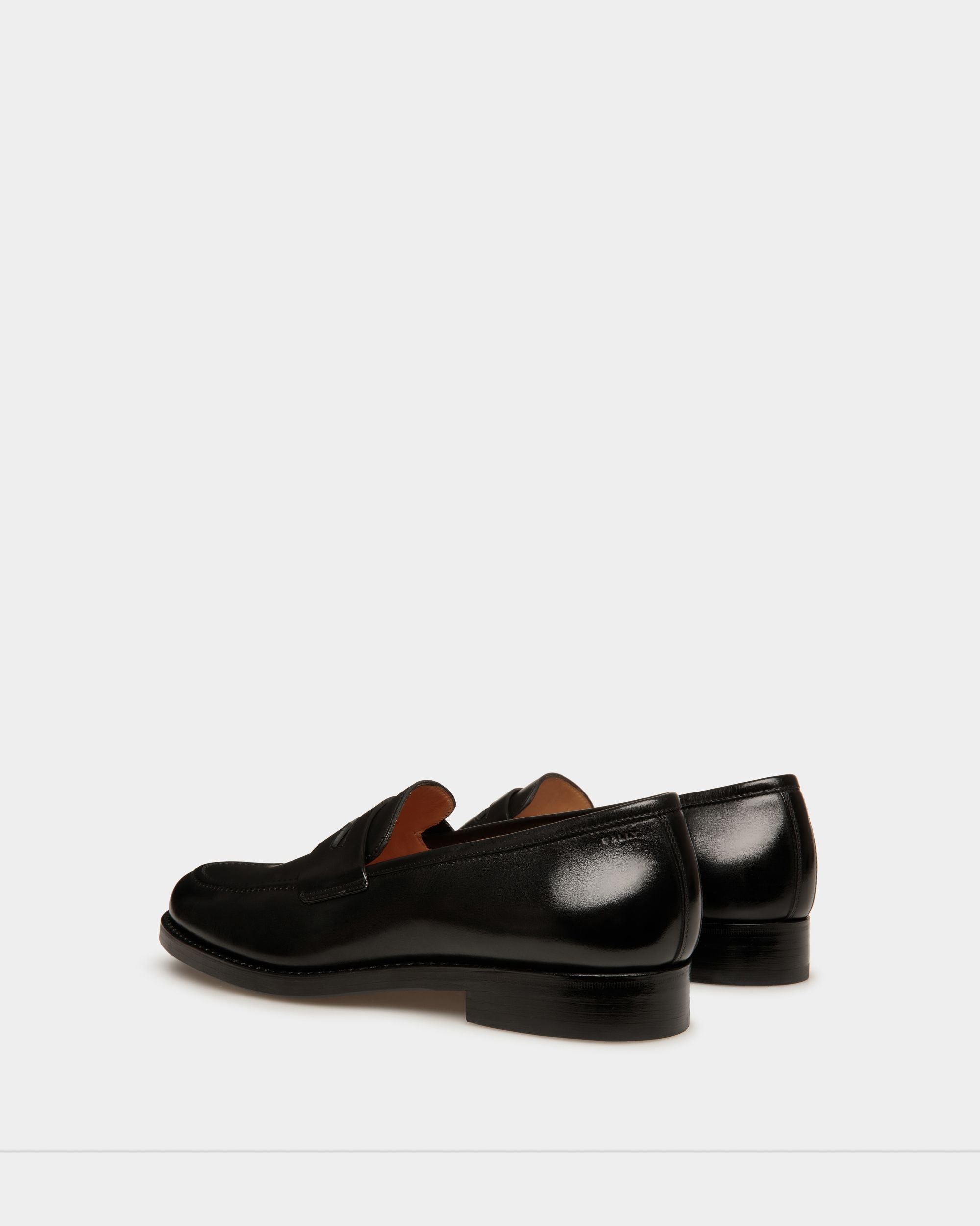 Schoenen Loafer In Black Leather - Men's - Bally - 03