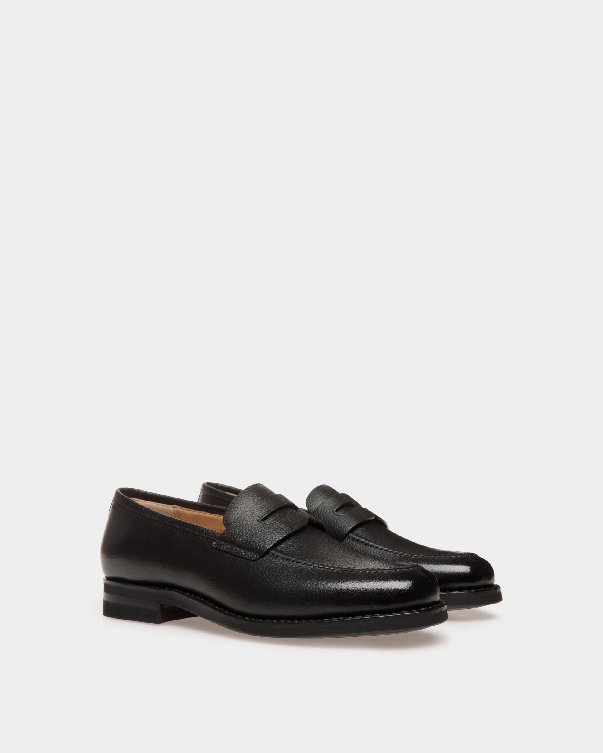 Schoenen Loafer in Embossed Leather - Men's - Bally - 02