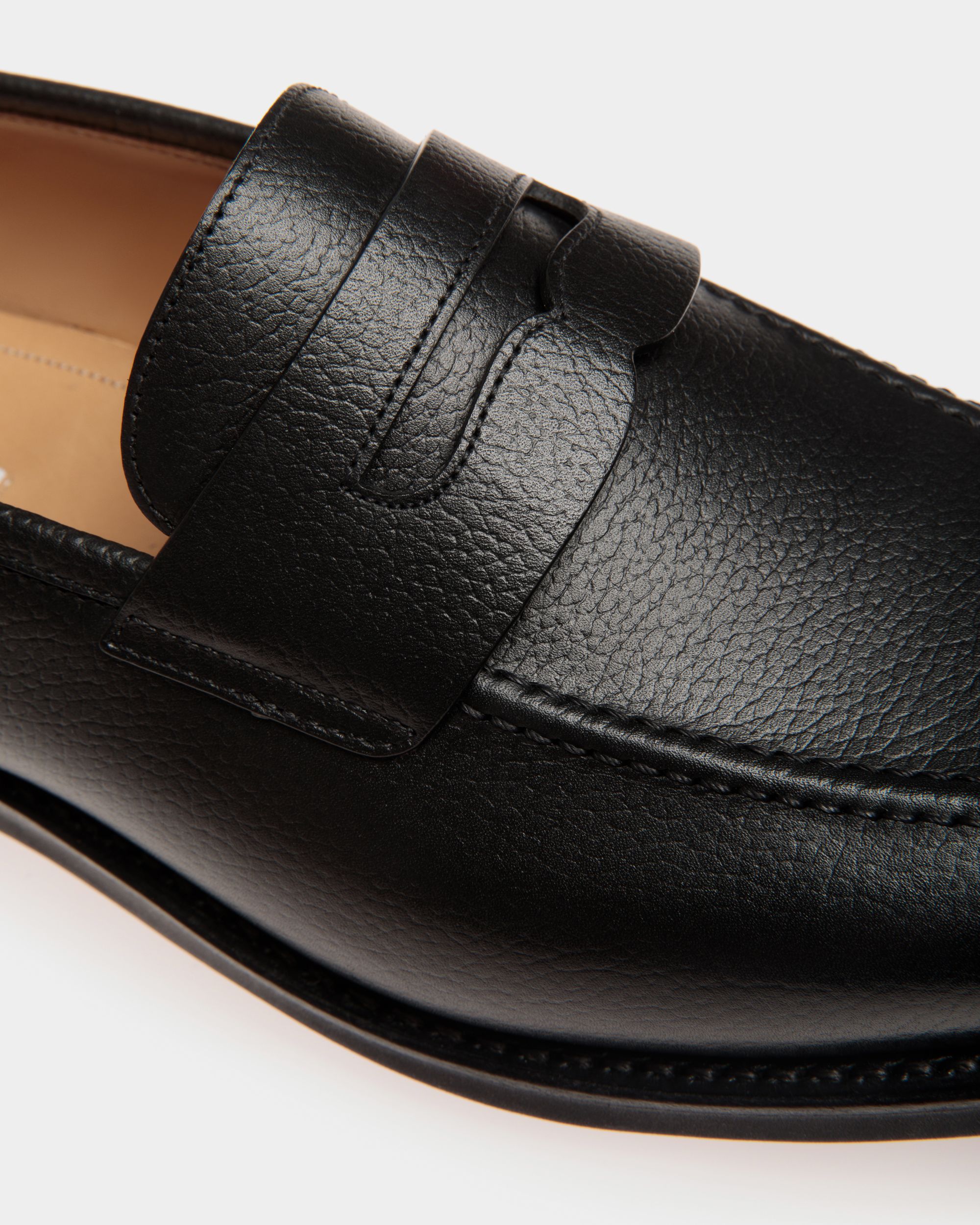 Schoenen Loafer in Embossed Leather - Men's - Bally - 04