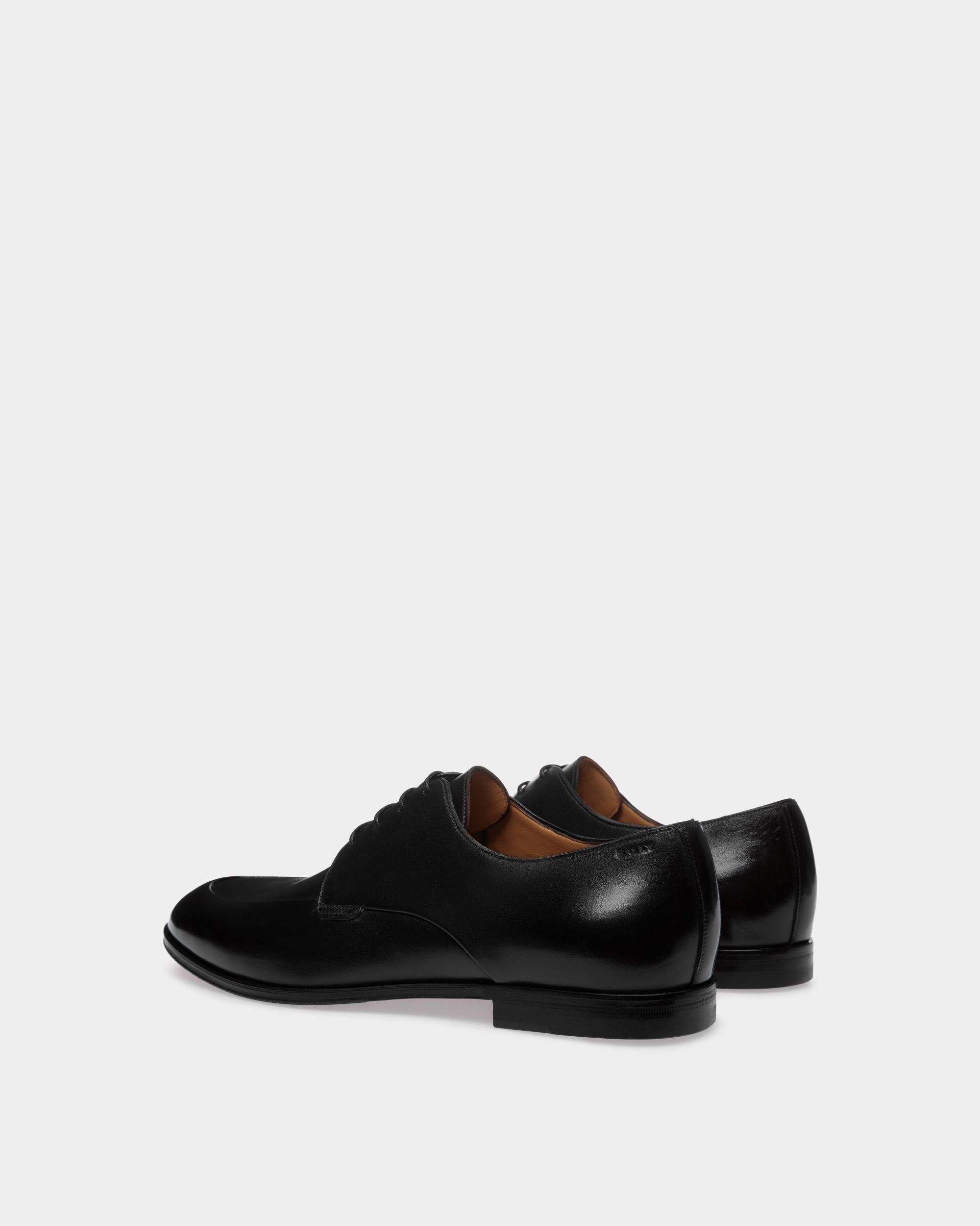 Westminster Derby In Black Leather - Men's - Bally - 03