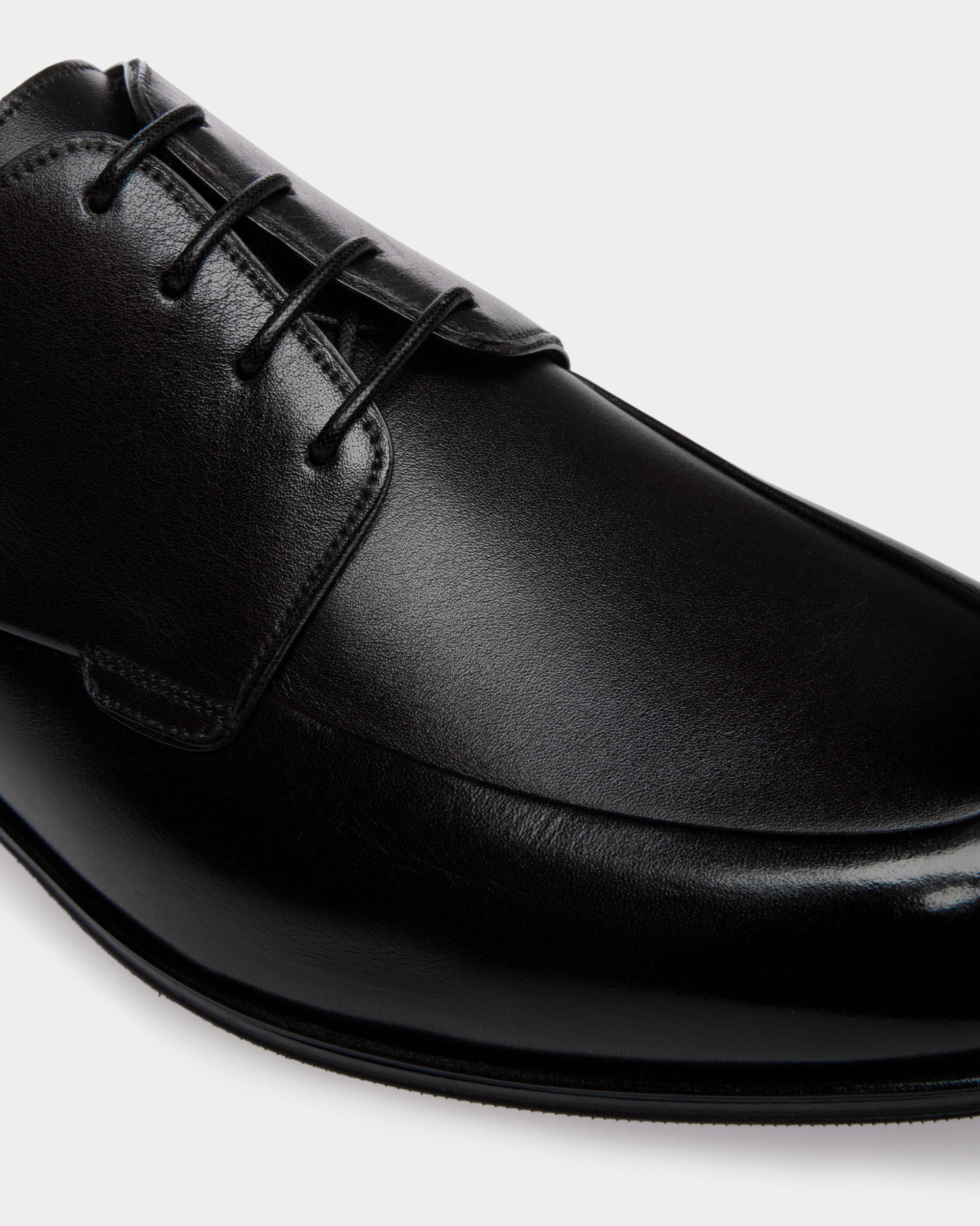 Westminster Derby In Black Leather - Men's - Bally - 04