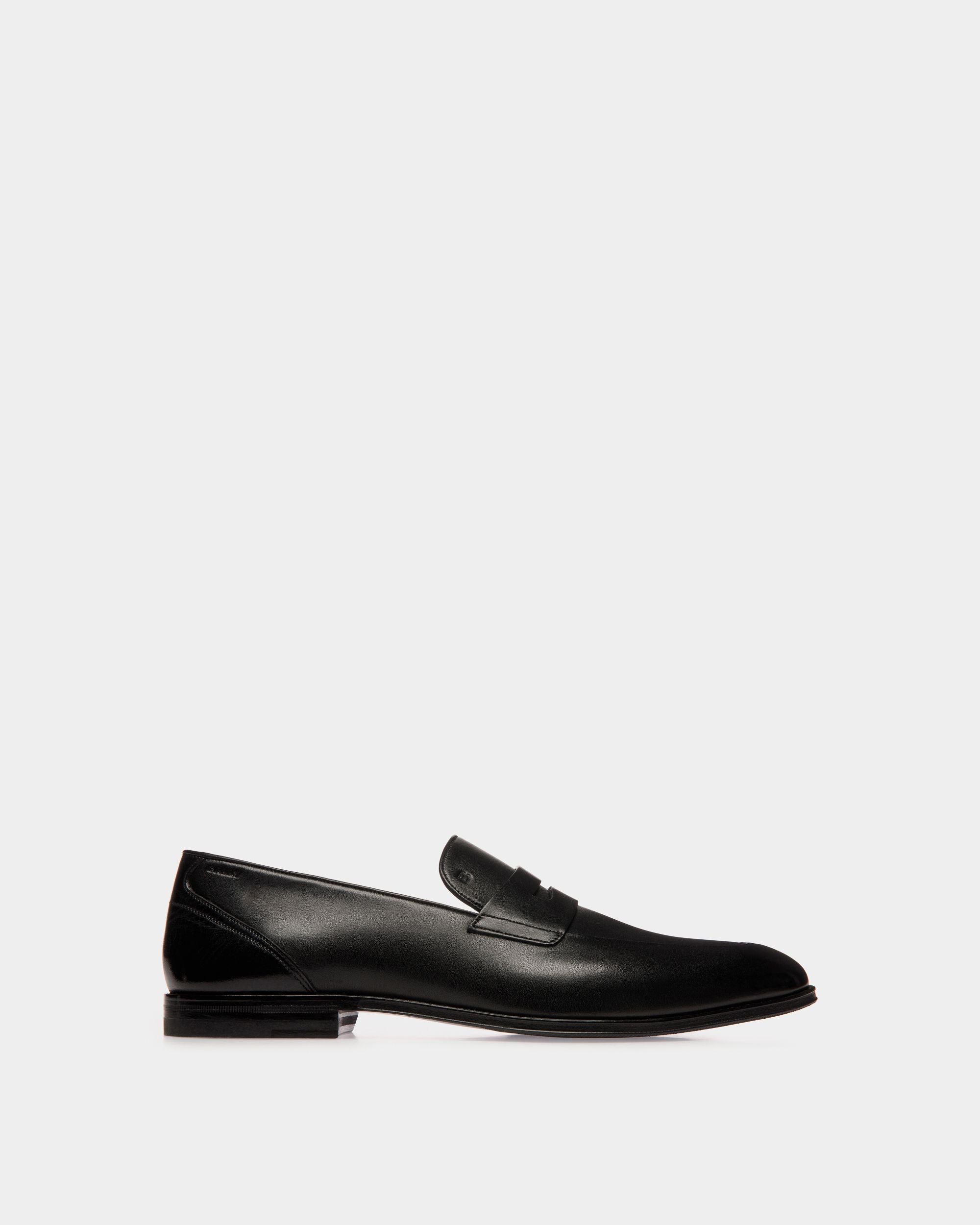 Westminster Loafer In Black Leather - Men's - Bally - 01