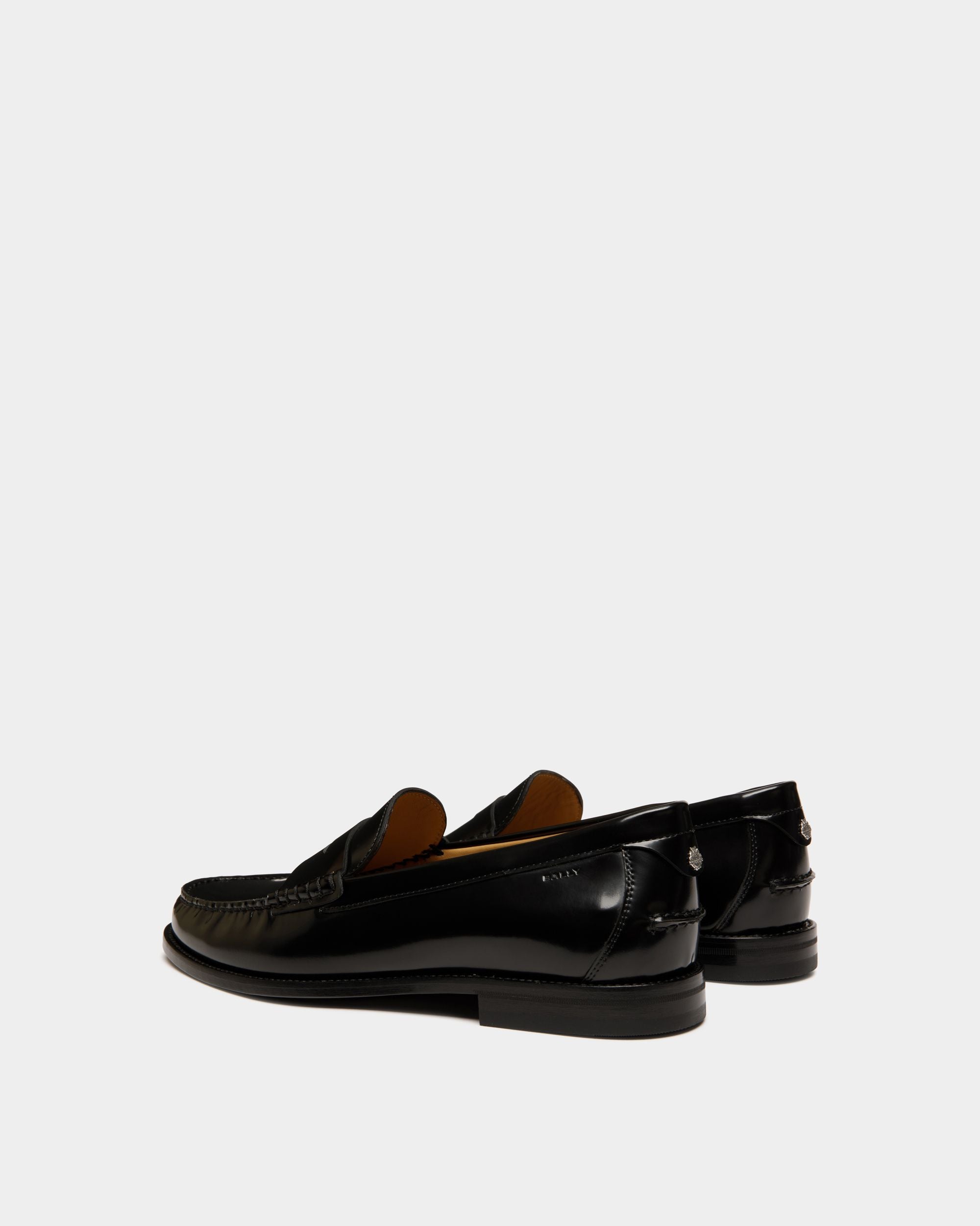 Capitol Loafer in Black Leather - Men's - Bally - 03