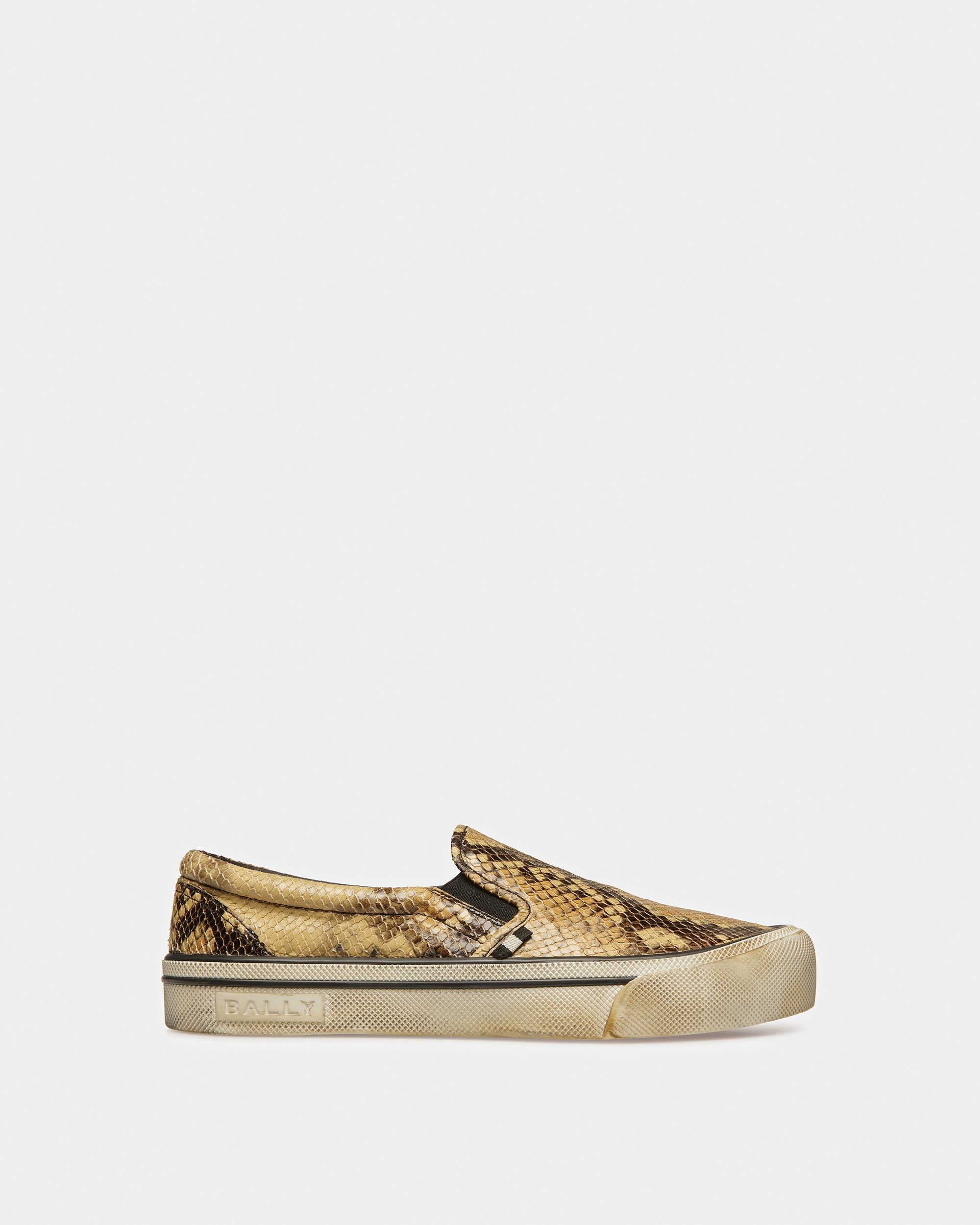 Santa Ana Sneaker In Python Print - Men's - Bally - 01